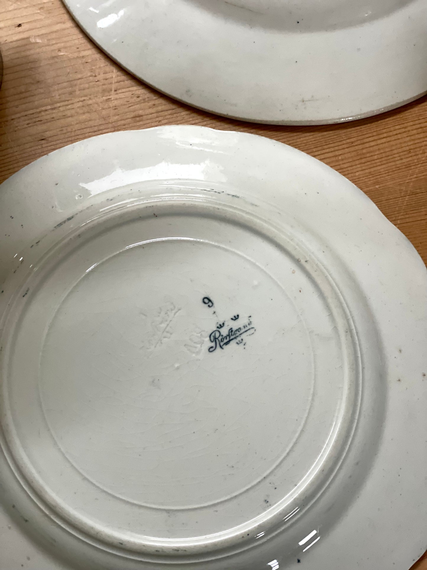 Diverse farfurii ceramică Terre de Fer, Rorstrand Malmo