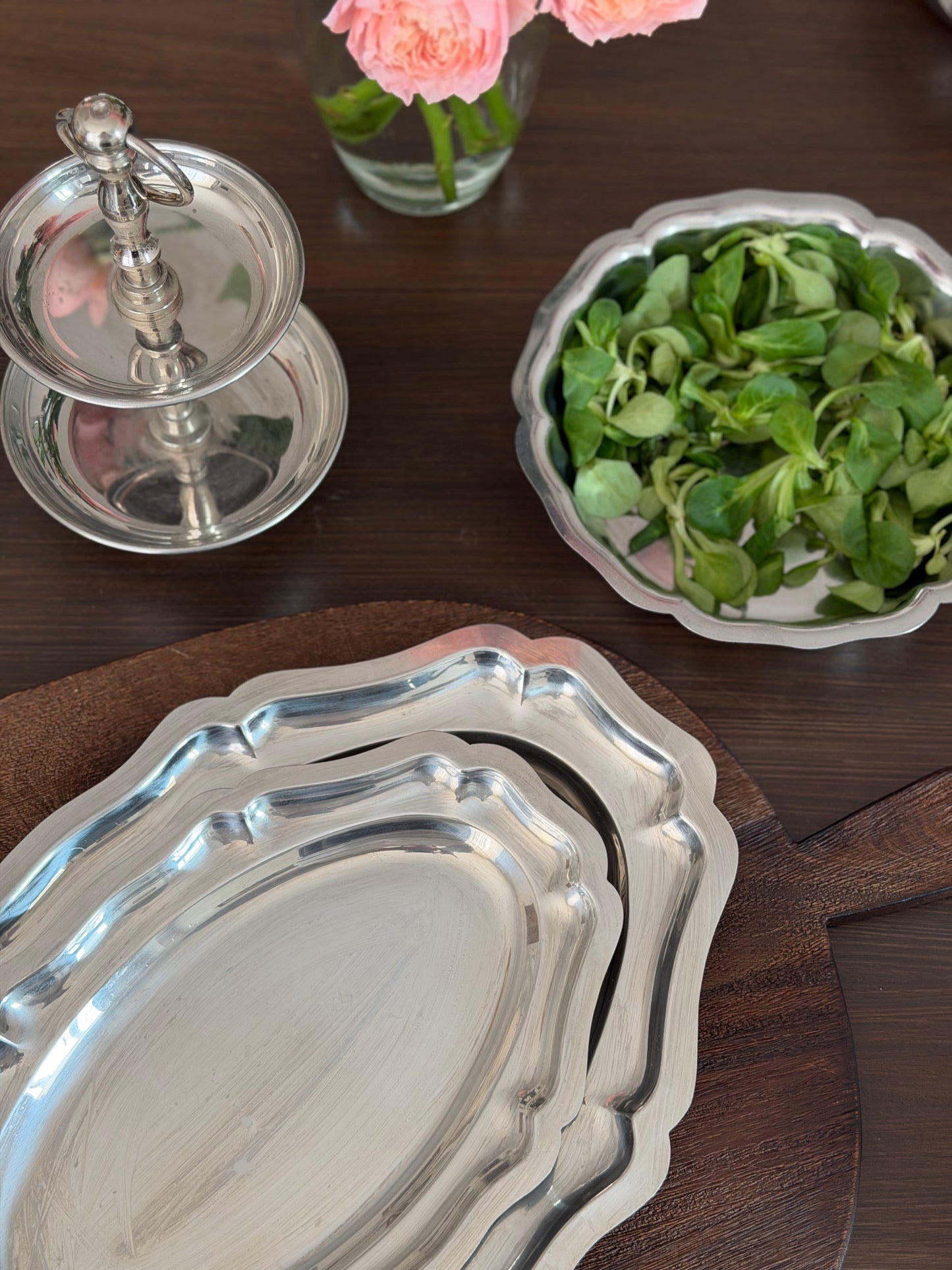 Diverse tǎvi italiene slim pentru servire din inox