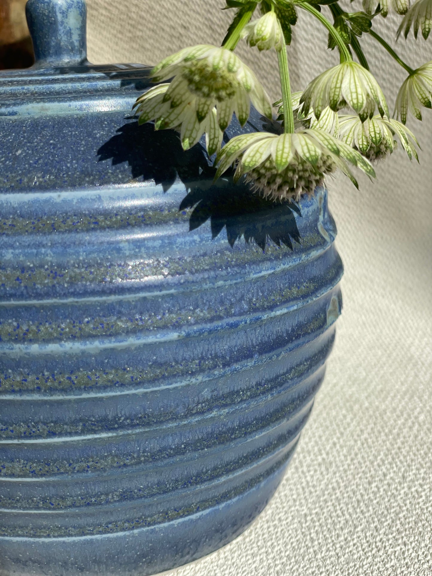 Recipient unic stil japonez cu capac, lucrat manual