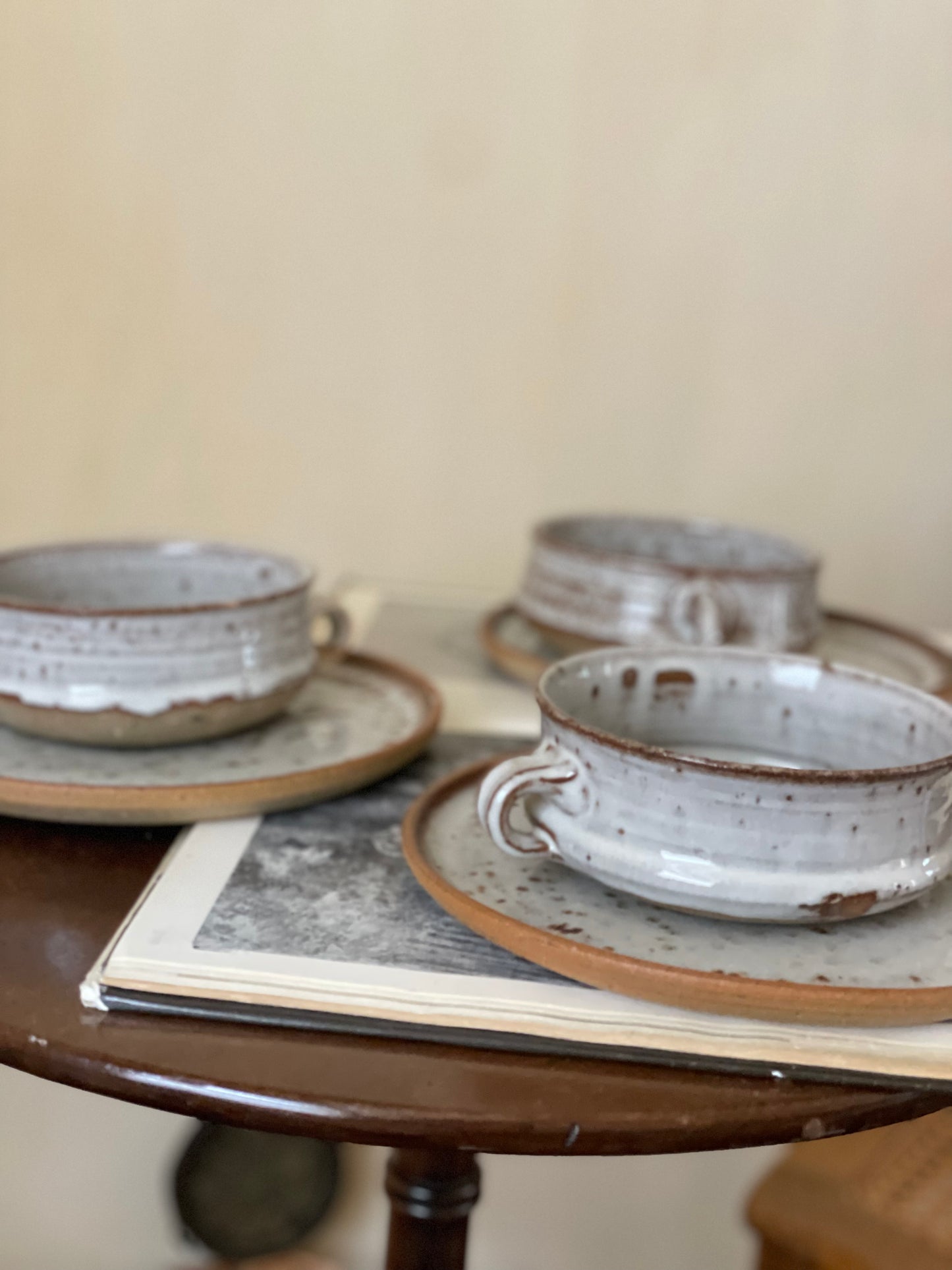 Farfurii ceramică glazurată Peter Fitzner