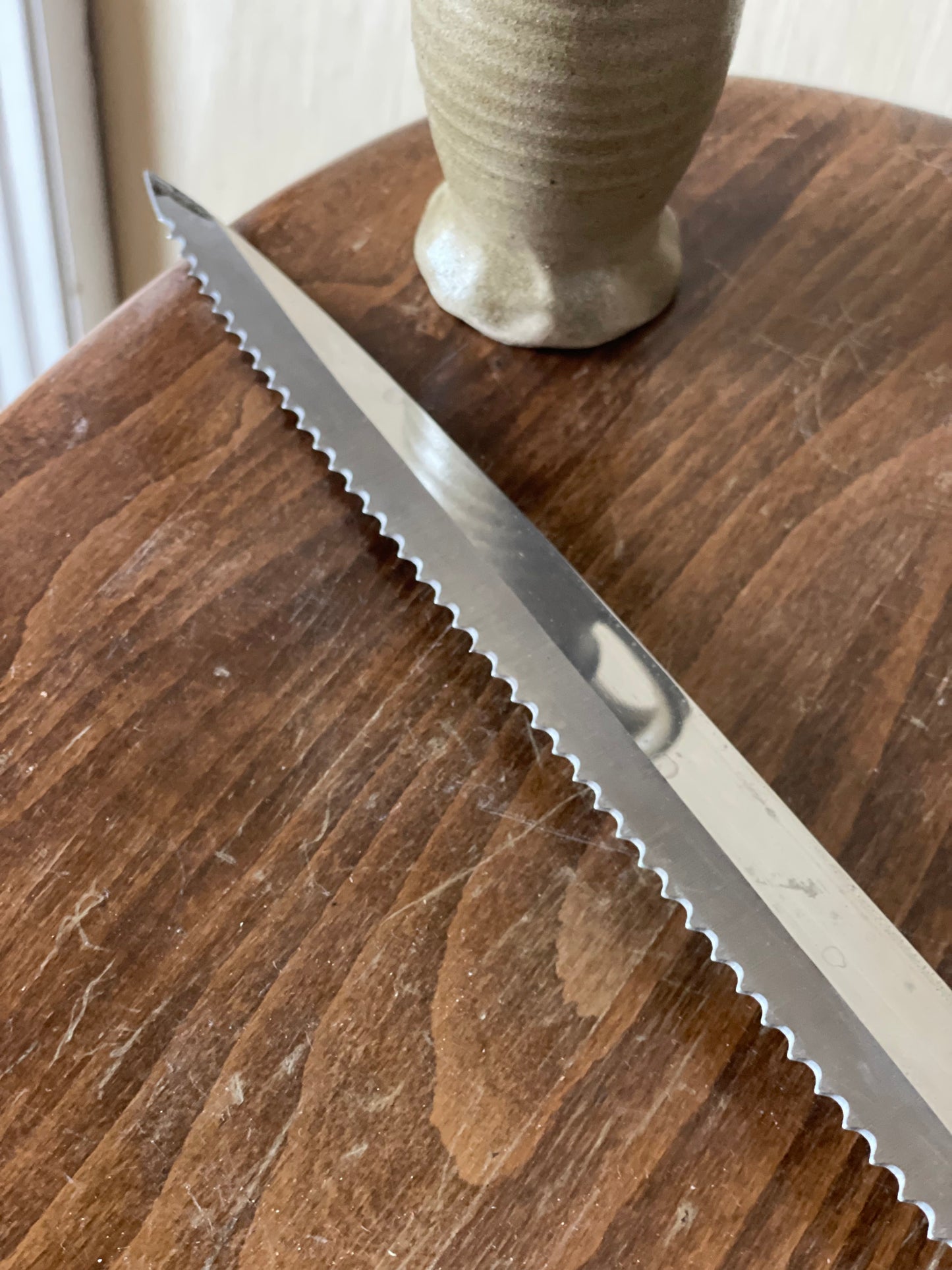 Cuțit pâine lemn masiv