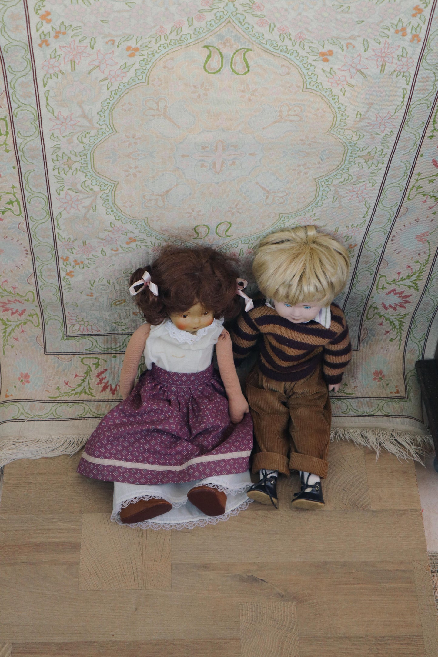 Păpuși vintage din porțelan