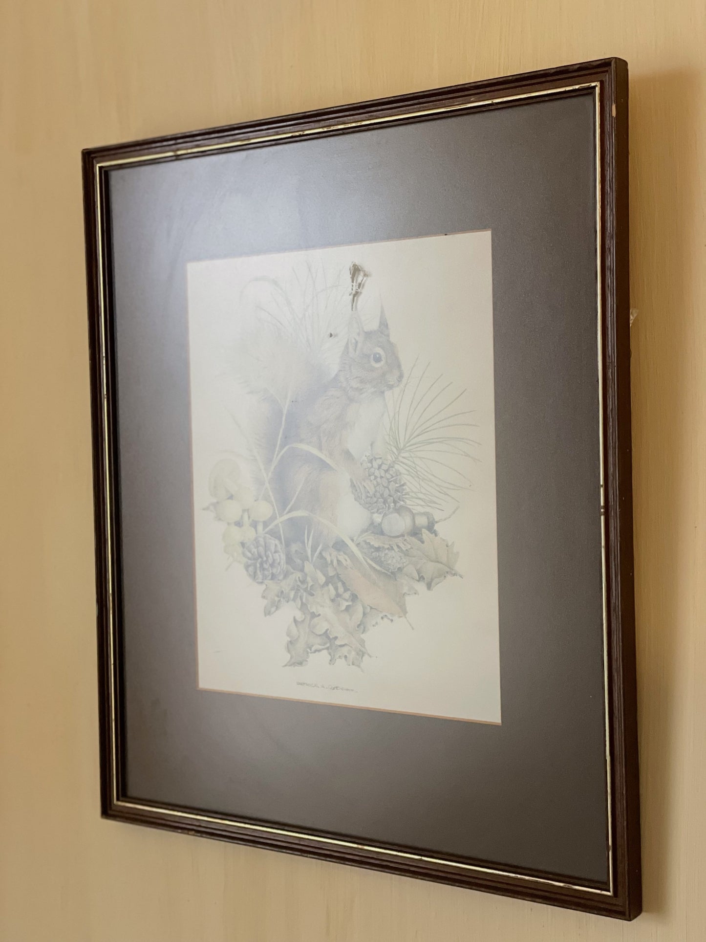 Tablou print ramă de lemn, reproducere pictură Patrick Oxenham