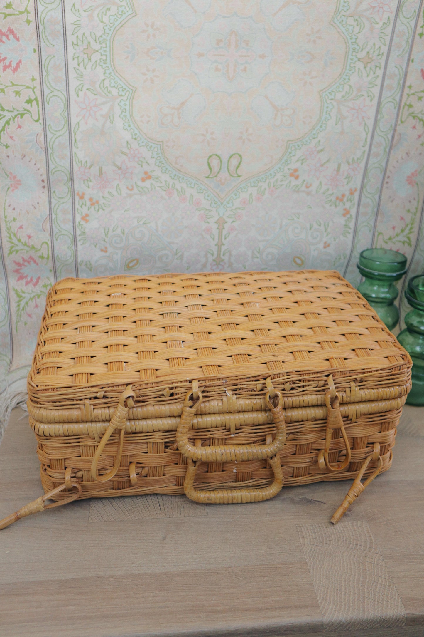 Coș depozitare din salcie