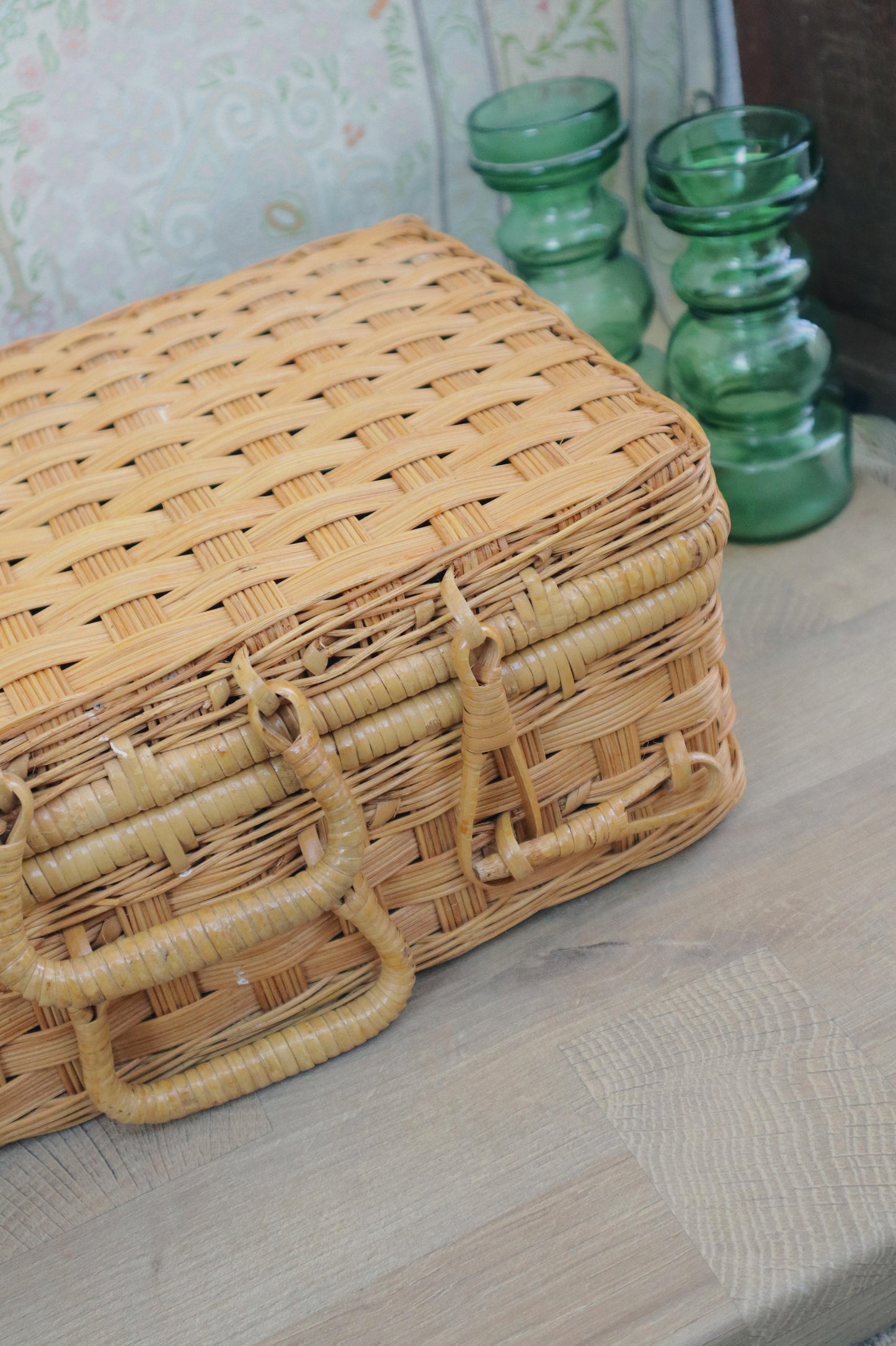 Coș depozitare din salcie