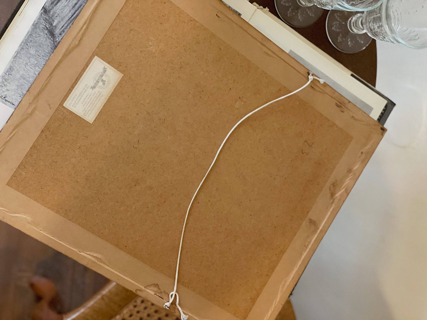 Tablou print ramă de lemn, reproducere pictură Patrick Oxenham