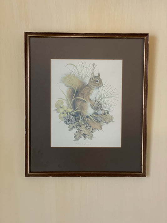 Tablou print ramă de lemn, reproducere pictură Patrick Oxenham