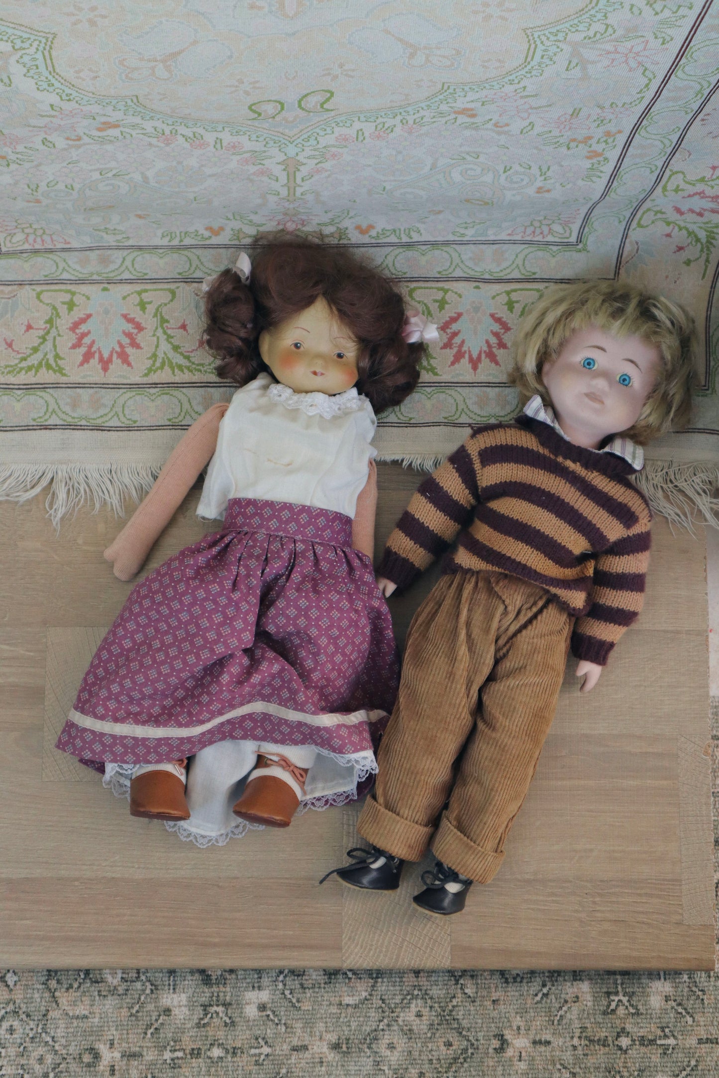 Păpuși vintage din porțelan