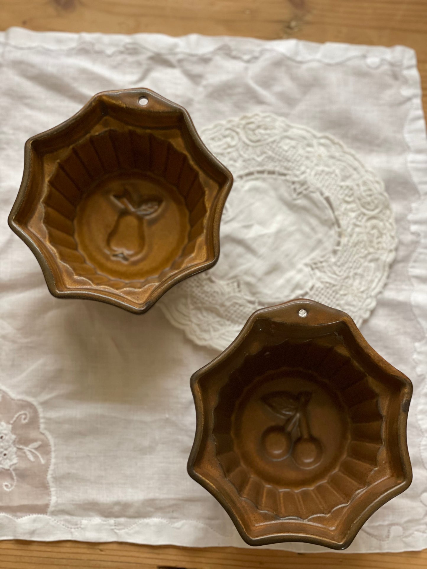 Set de 2 recipiente pentru cuptor din ceramică