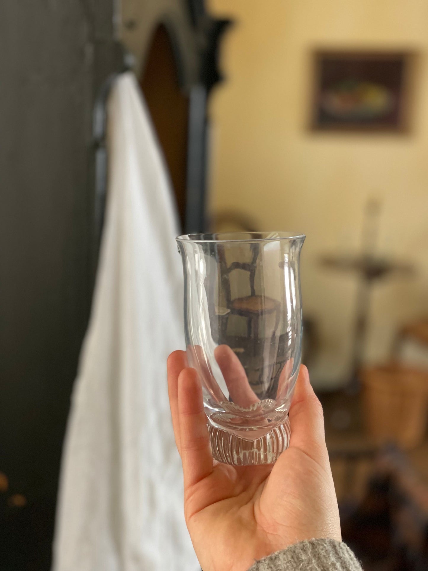 Set 5 pahare cristal mid century