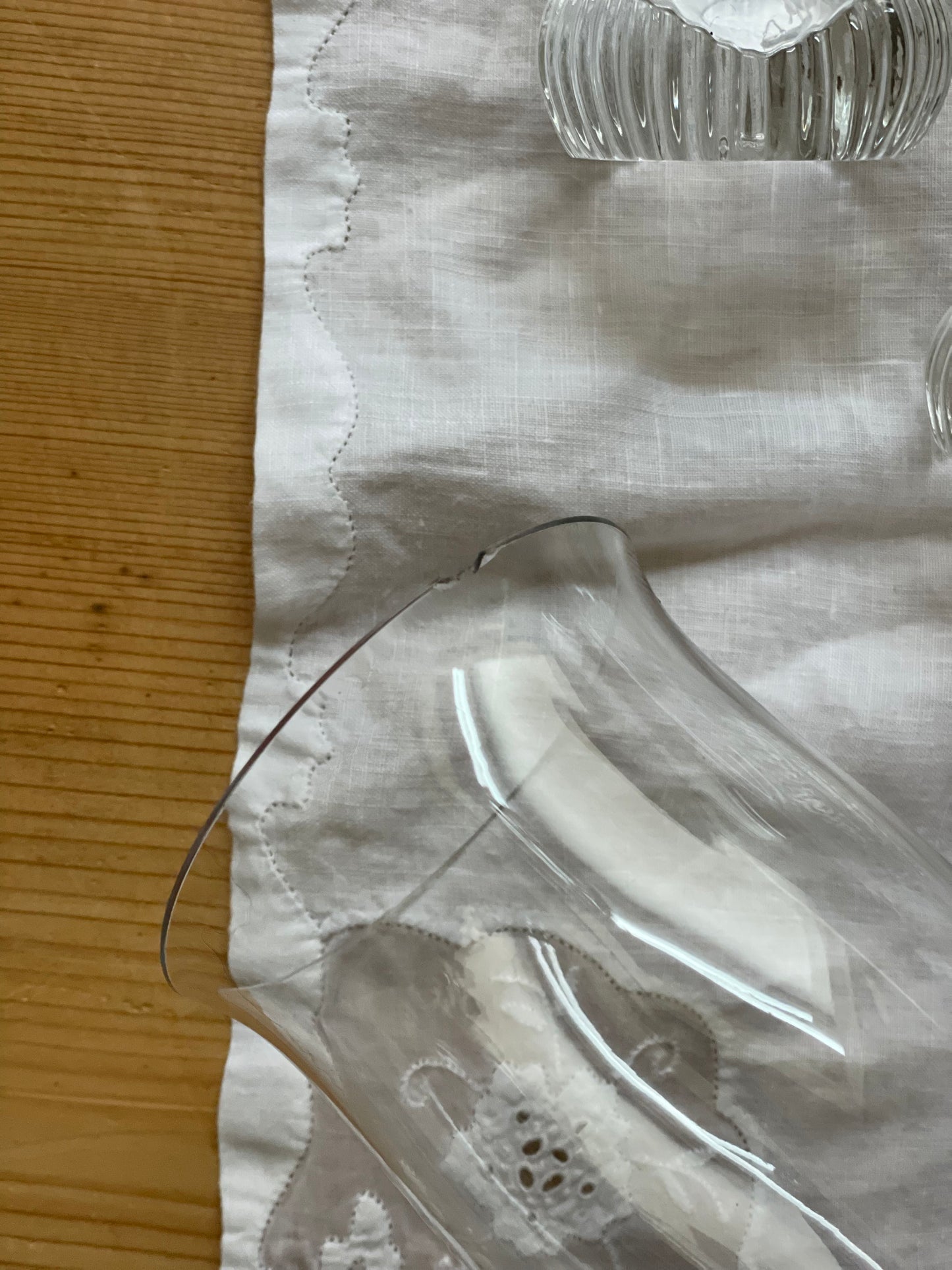 Set 5 pahare cristal mid century