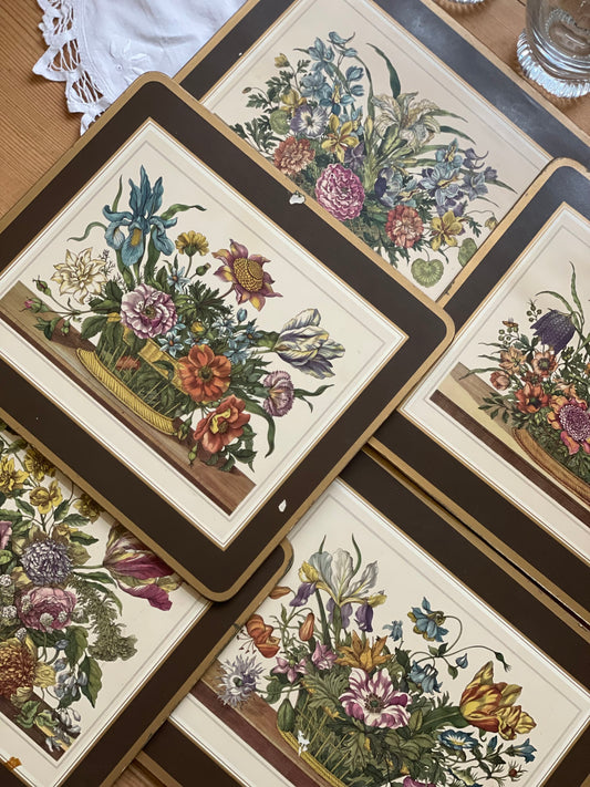 Set 5 covorașe de masă vintage