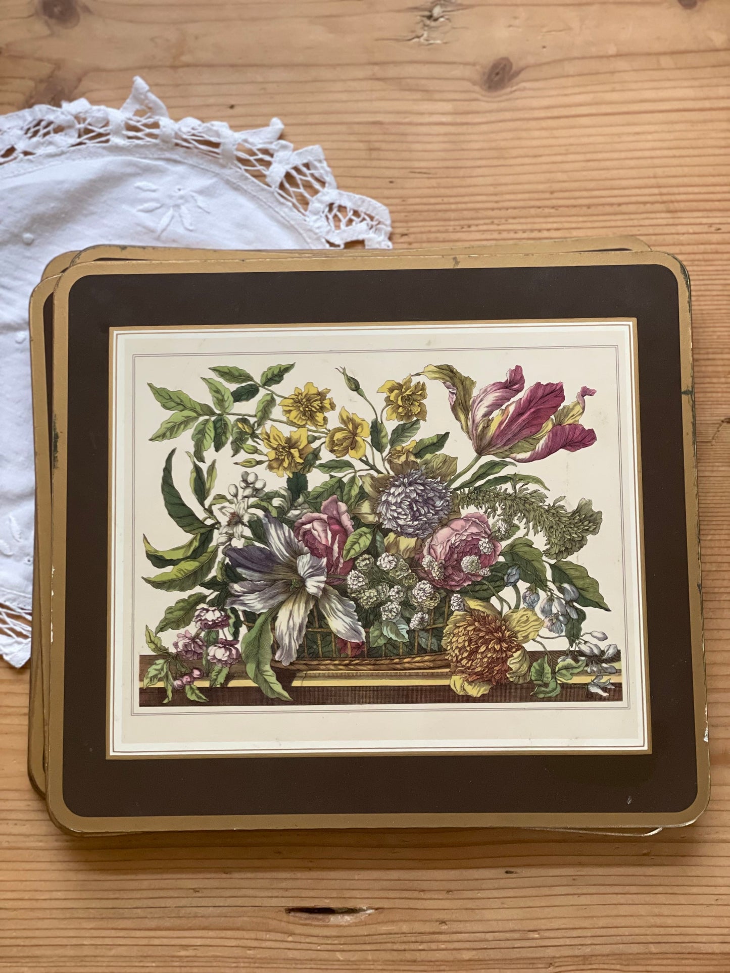 Set 5 covorașe de masă vintage