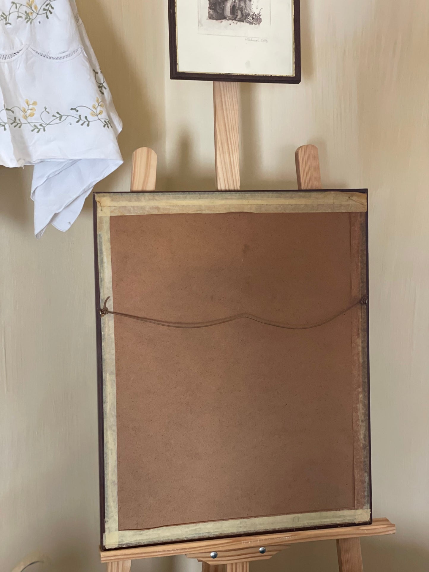 Print vintage înrămat "The goose girl"