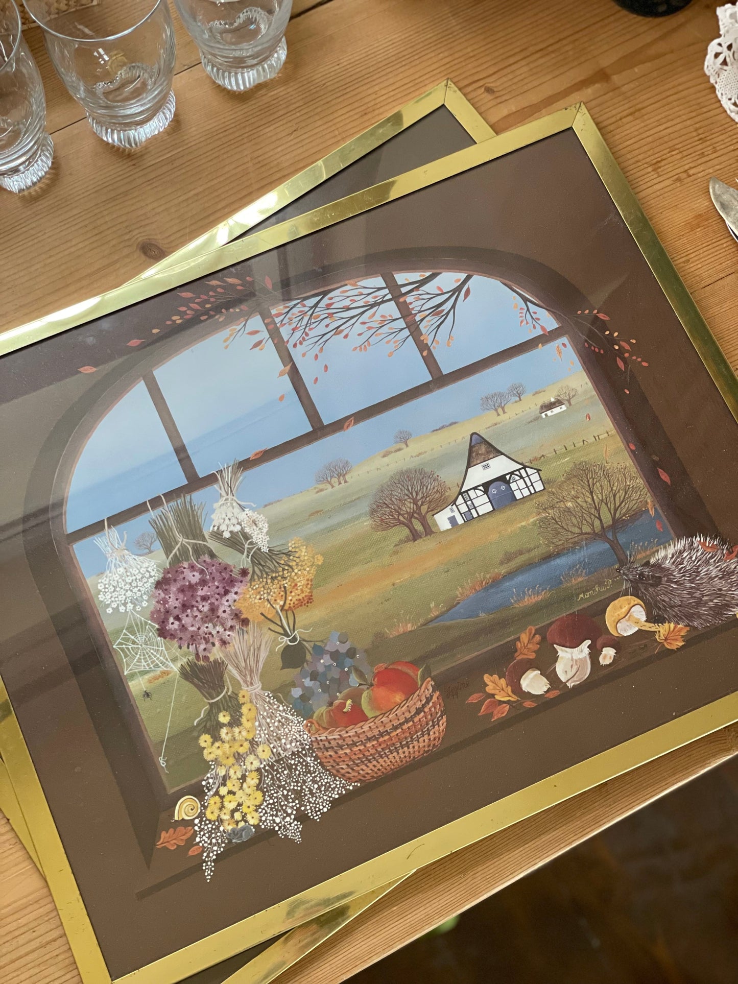 Postere/tablouri înrămate nostalgie rurală