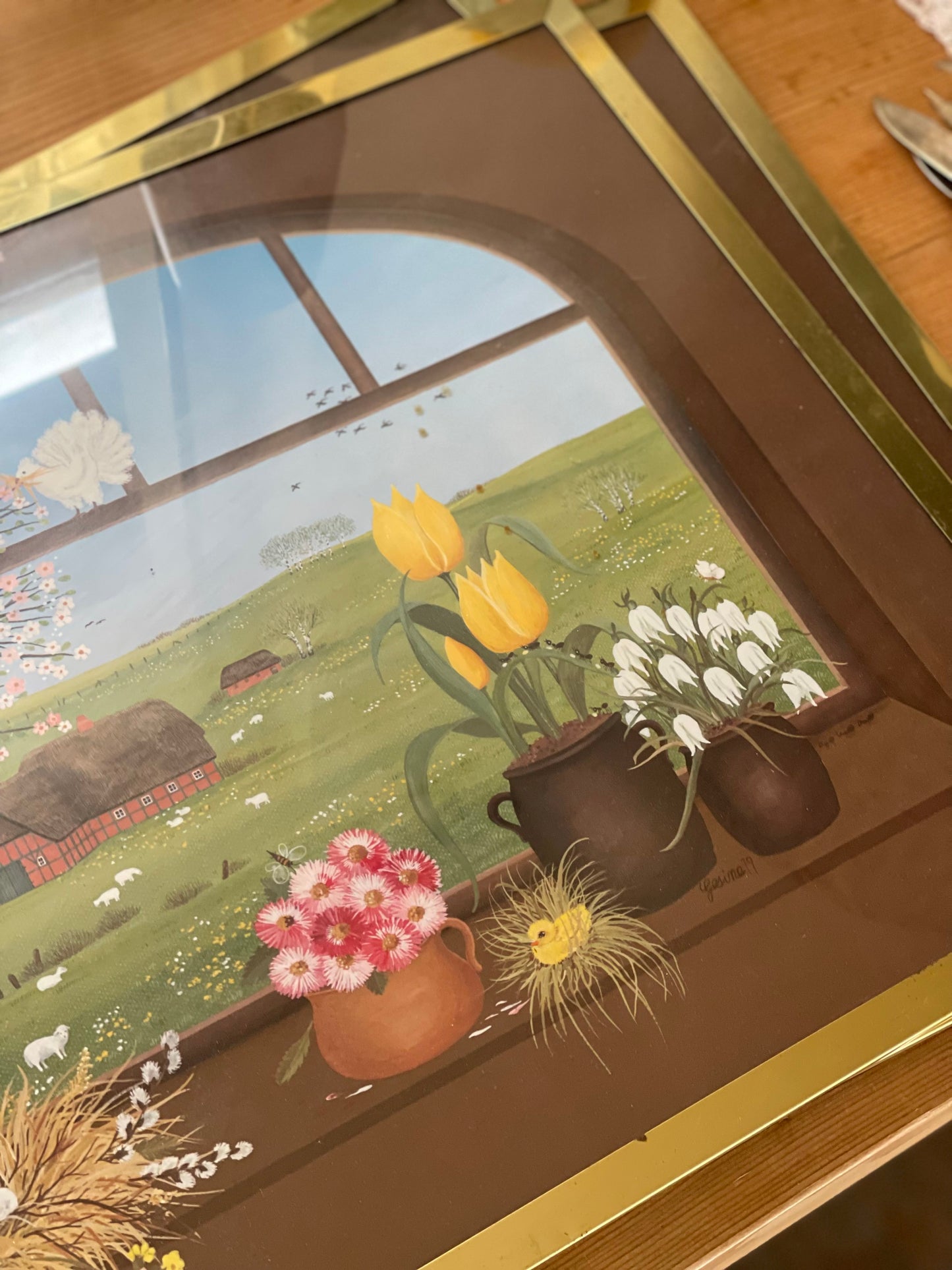 Postere/tablouri înrămate nostalgie rurală