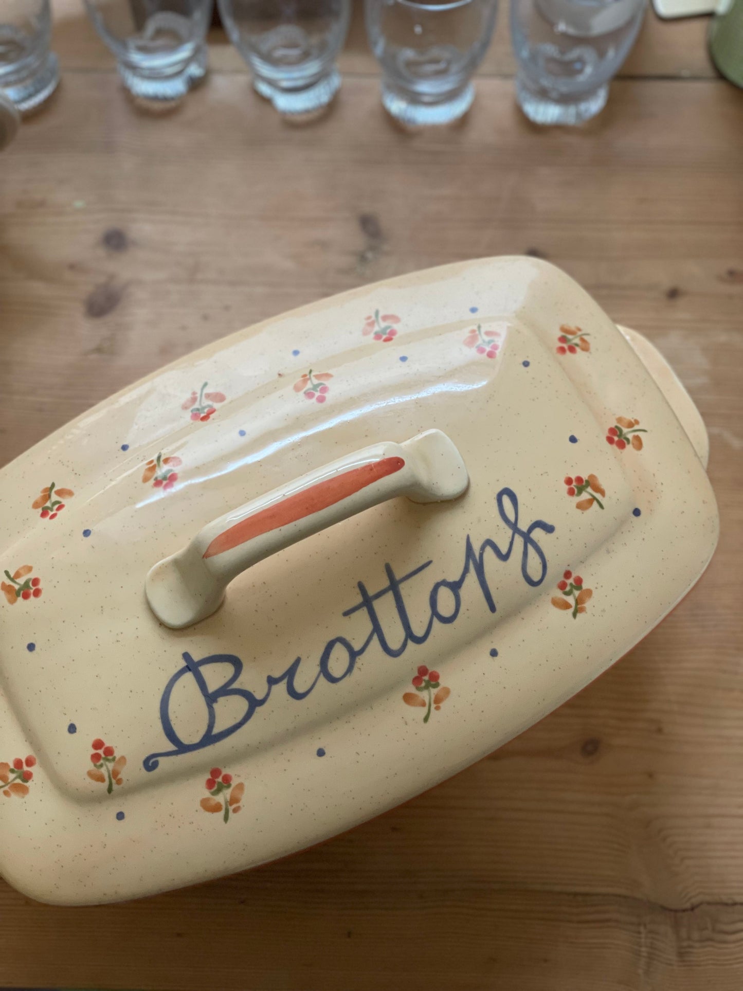 Vas cuptor din ceramică pentru pâine