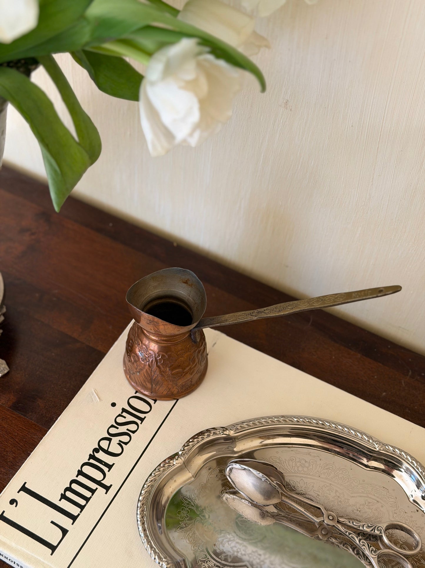 Ibric de cafea turceascǎ din cupru, 1970