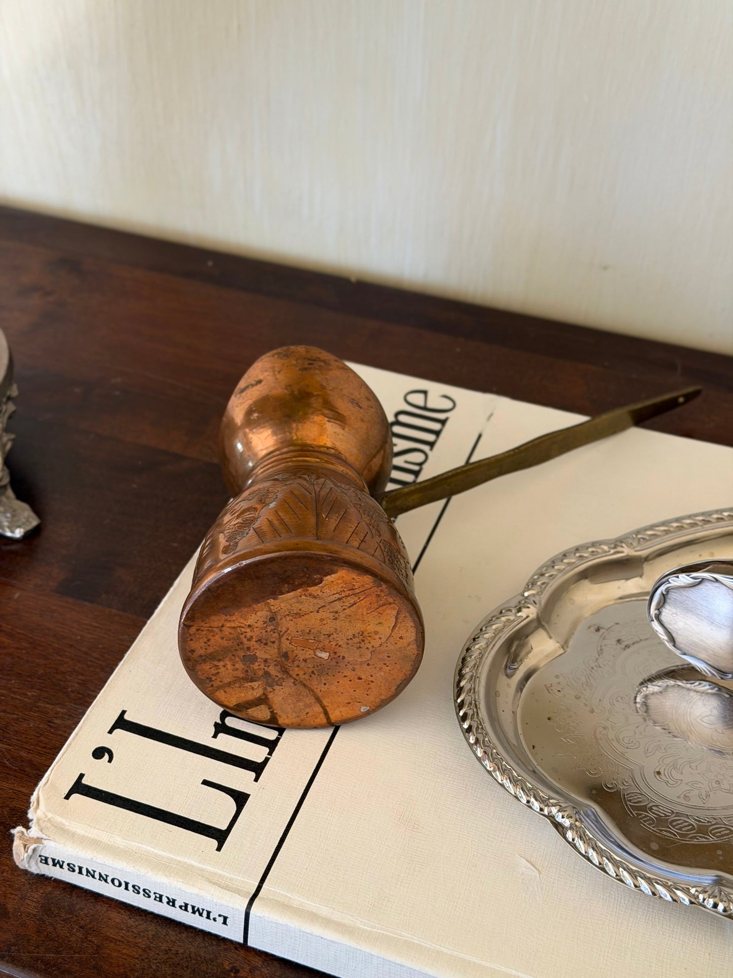 Ibric de cafea turceascǎ din cupru, 1970