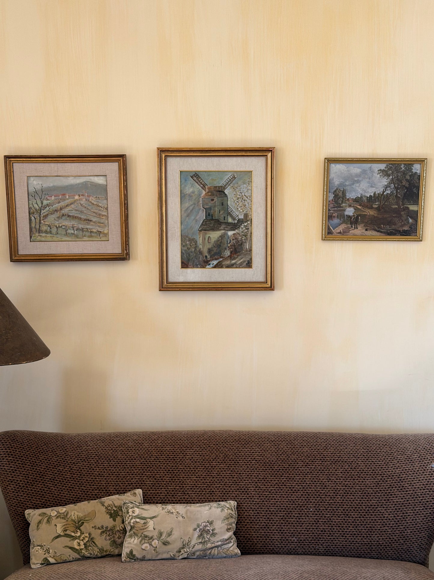 Print înrămat pictura de John Constable "The Hay Wain"