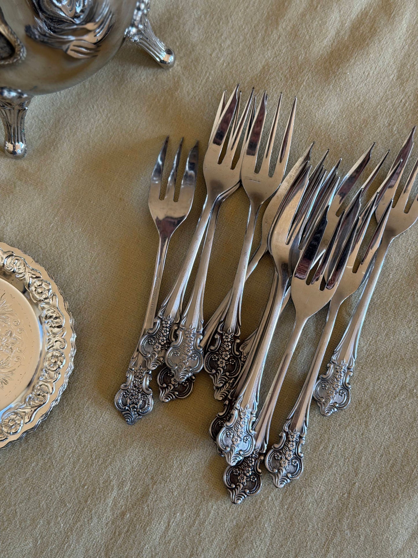 Set de 11 furculițe pentru desert Oneida