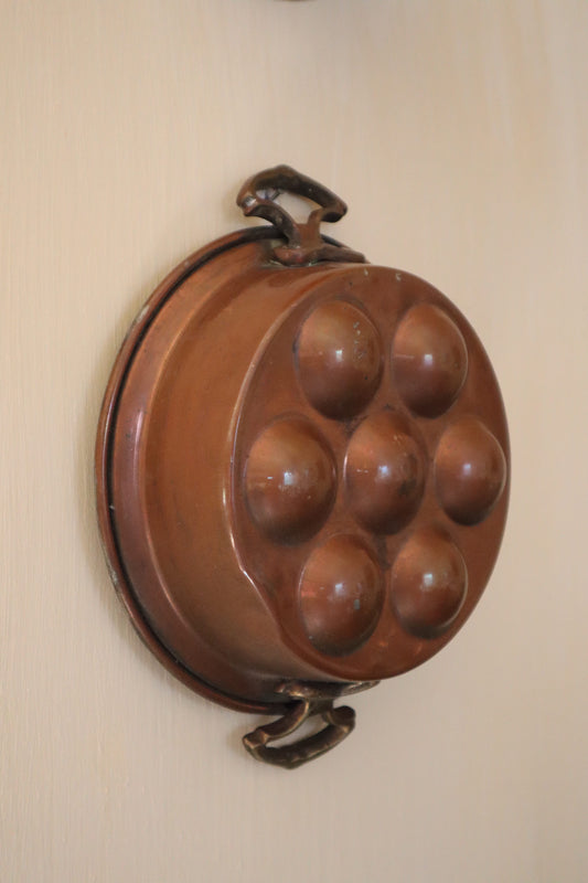 Decorațiune vintage de cupru, sec XIX