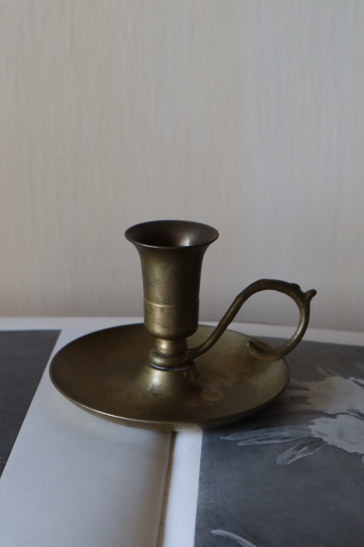 Suport pentru lumânare din alamă