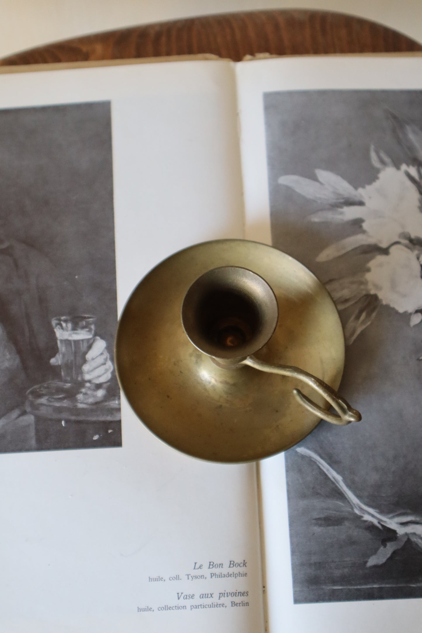 Suport pentru lumânare din alamă