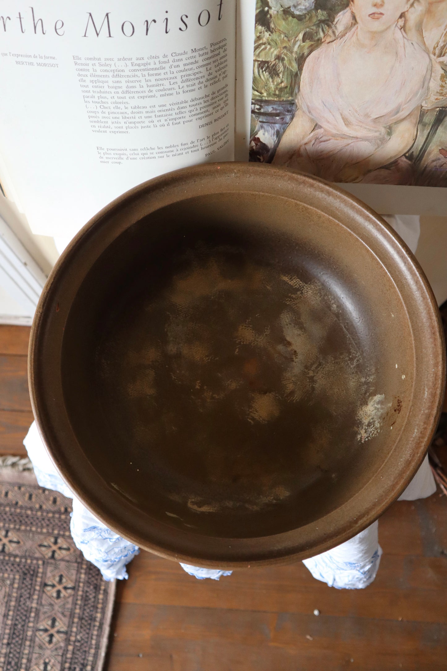 Vas mare pentru copt pâinea din ceramică