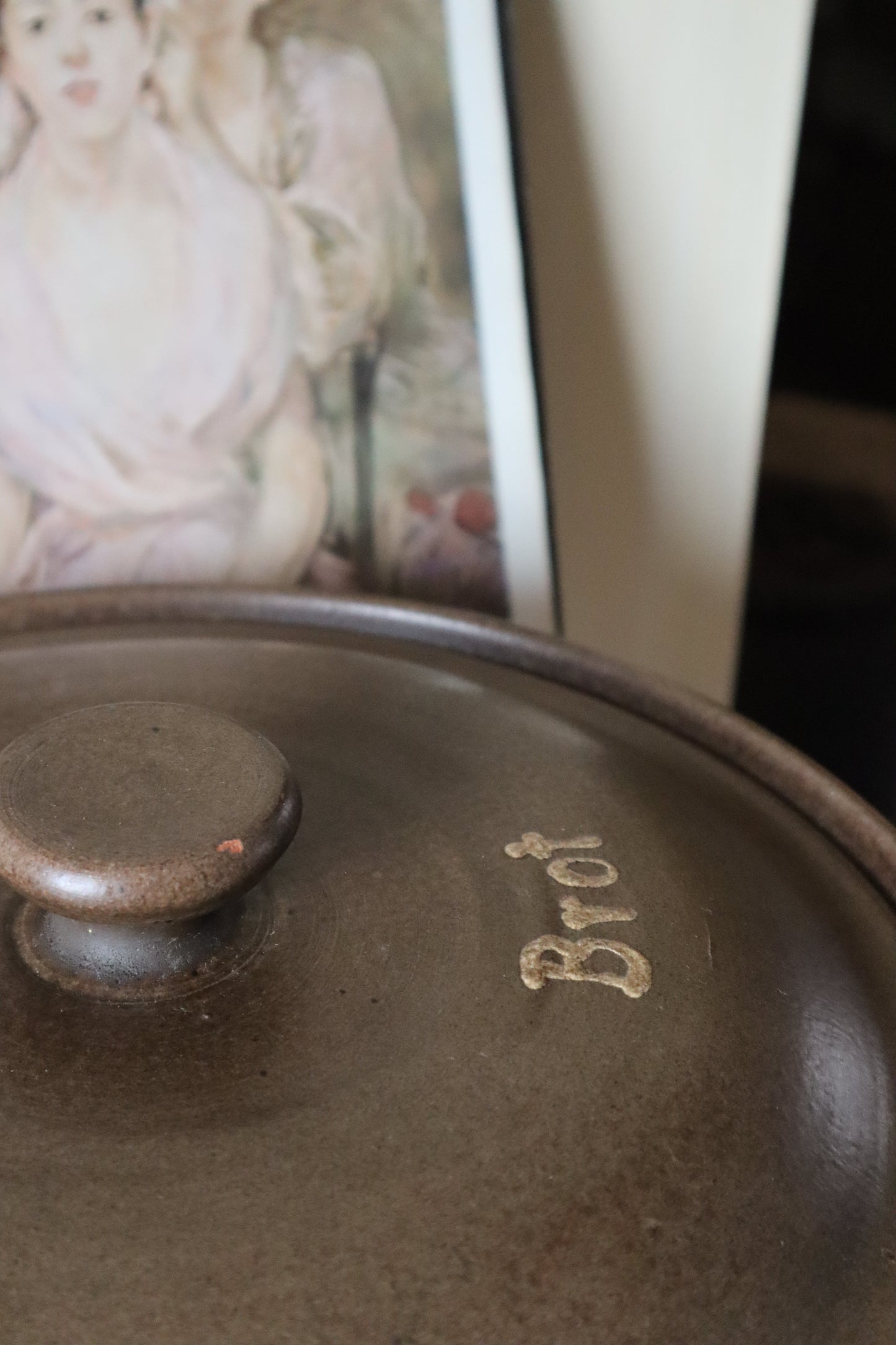 Vas mare pentru copt pâinea din ceramică