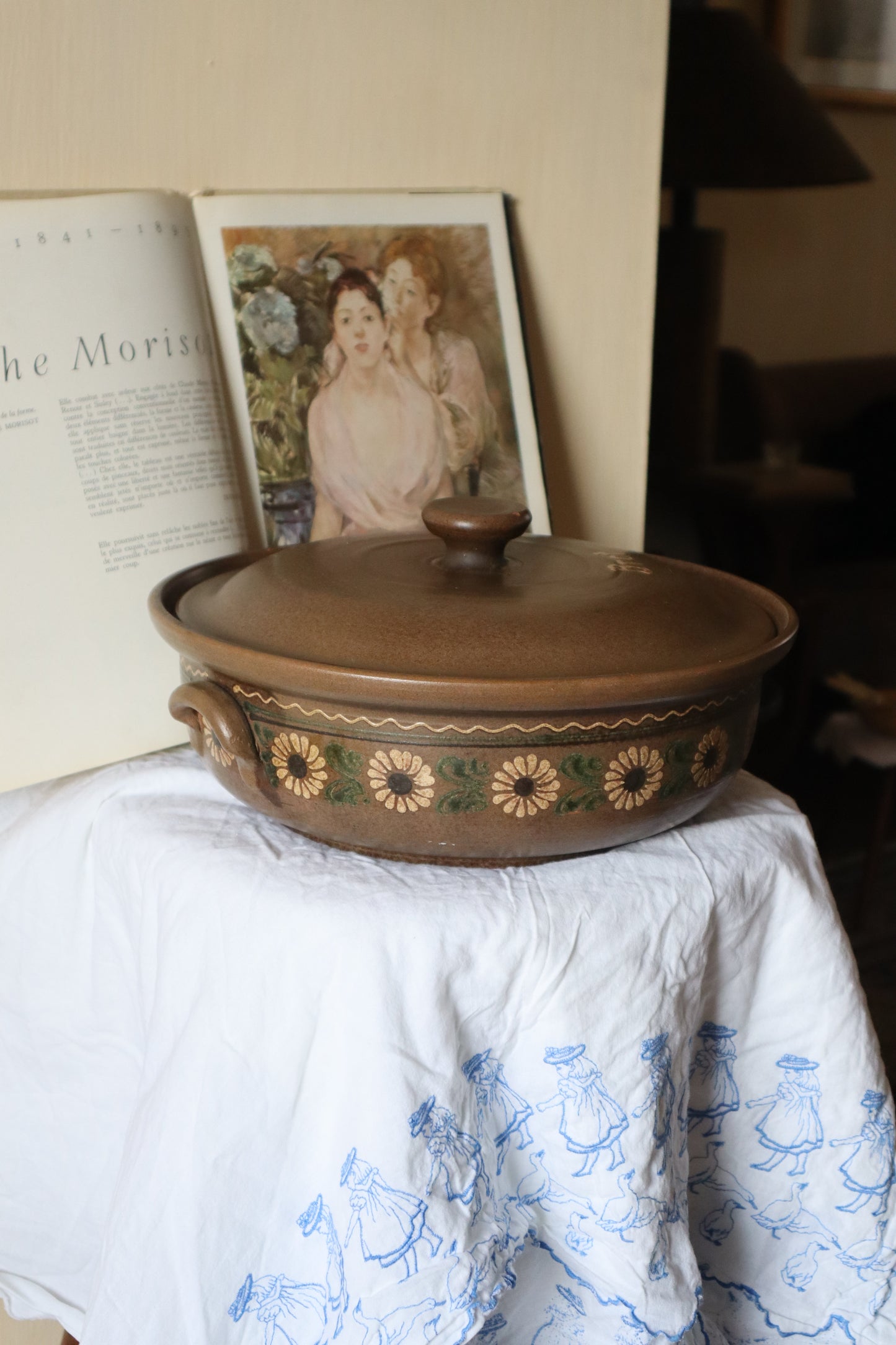 Vas mare pentru copt pâinea din ceramică