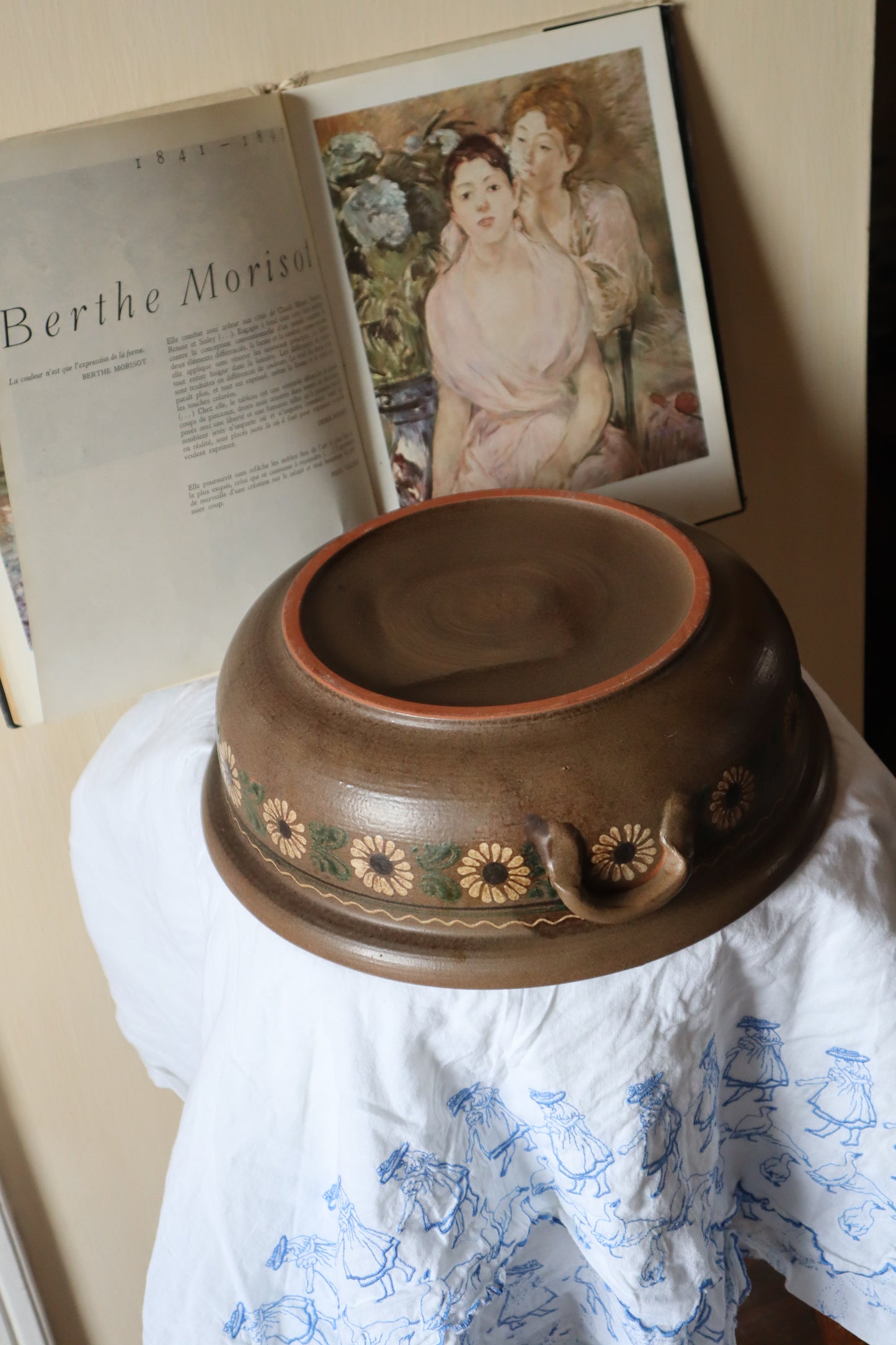 Vas mare pentru copt pâinea din ceramică