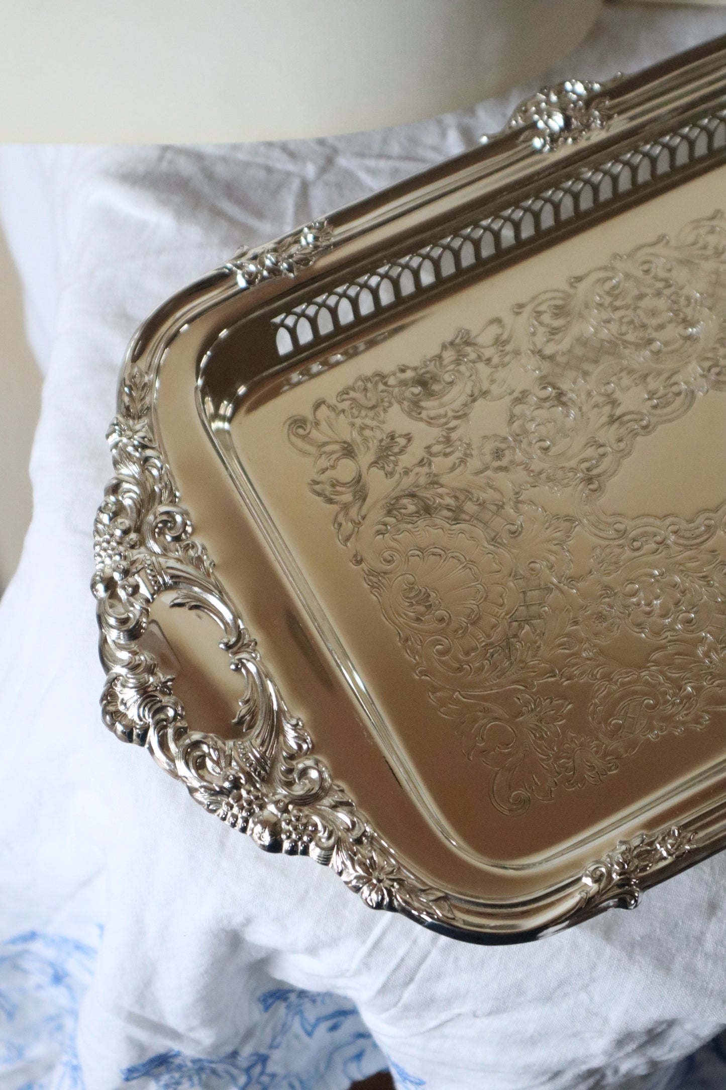 Tavă servire placată cu argint WMF