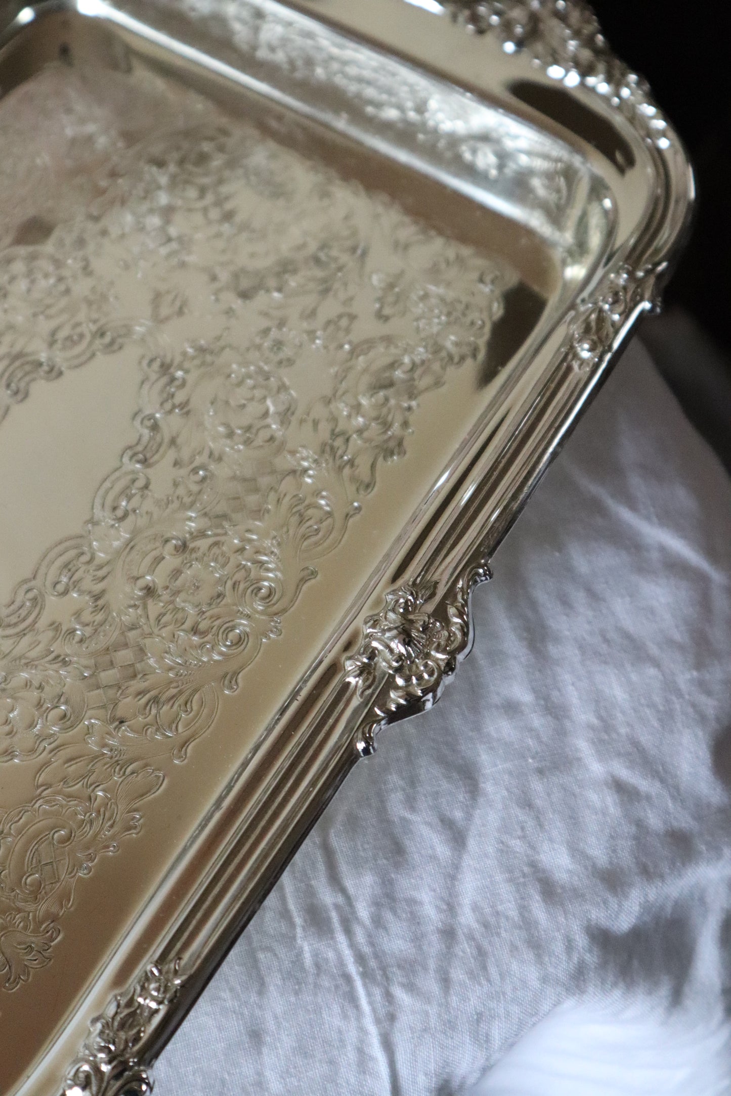 Tavă servire placată cu argint WMF