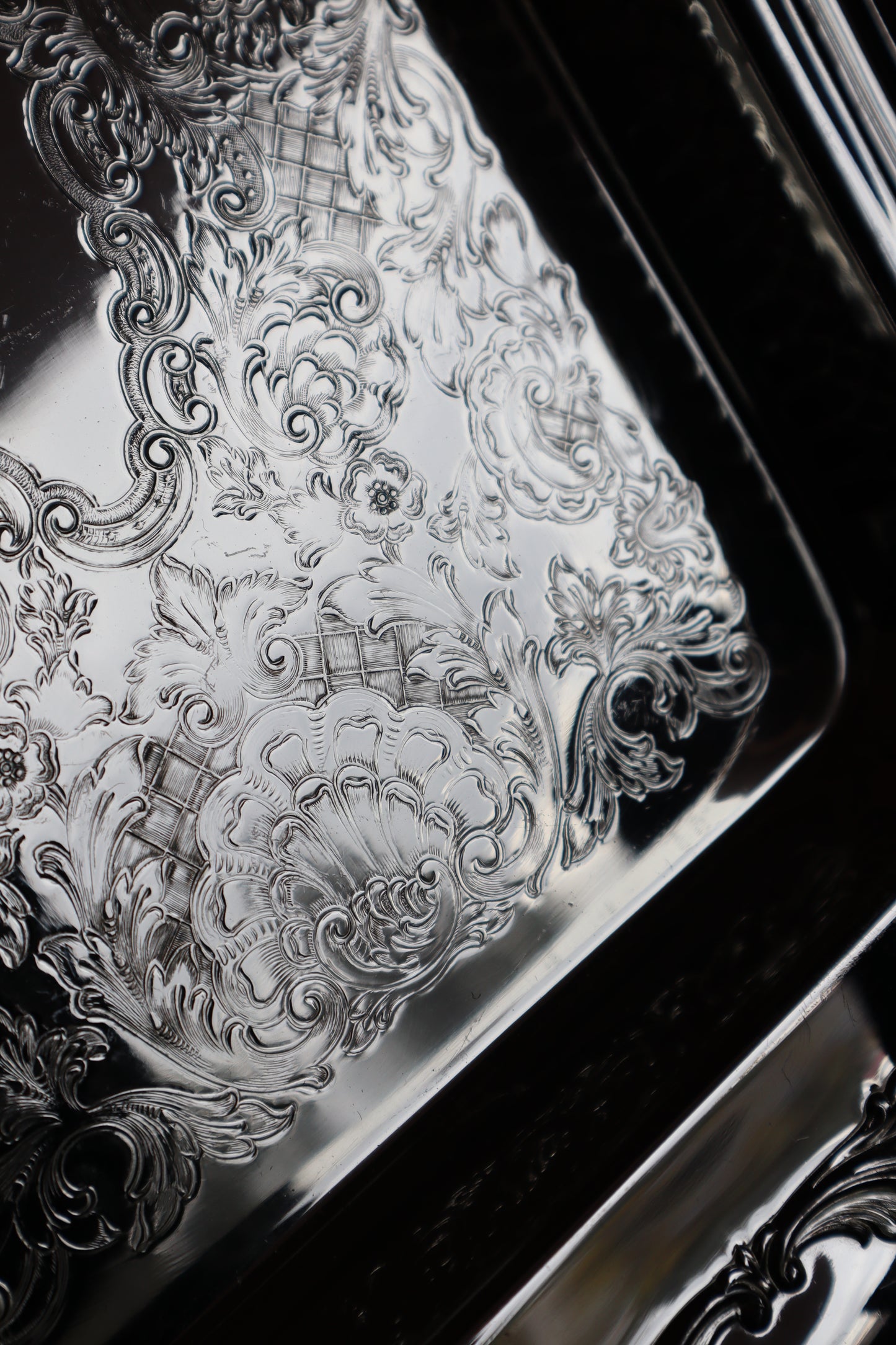 Tavă servire placată cu argint WMF