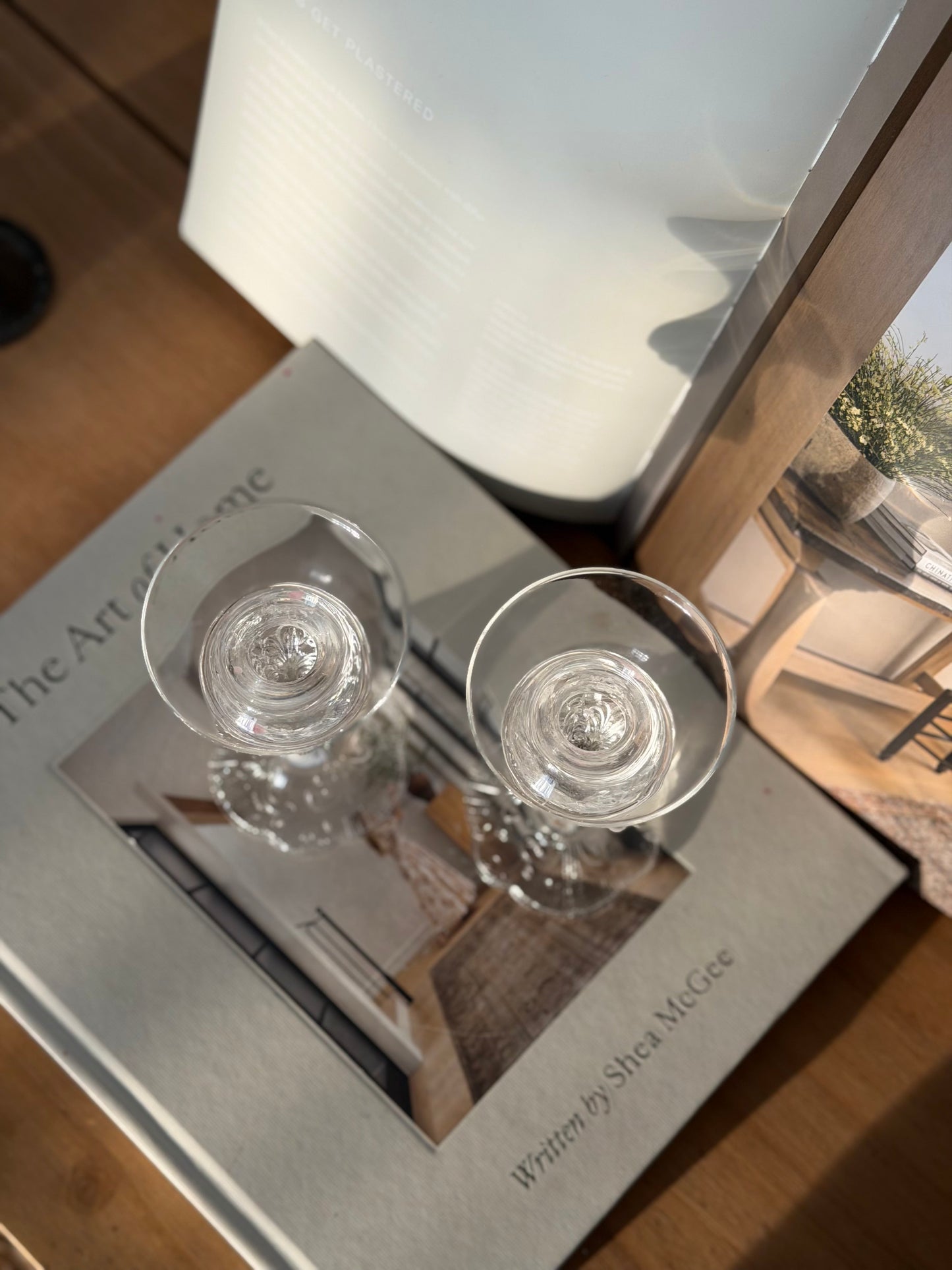 Set de 2 suporturi pentru lumânǎri din cristal Rosenthal Monbijou Classic Rose