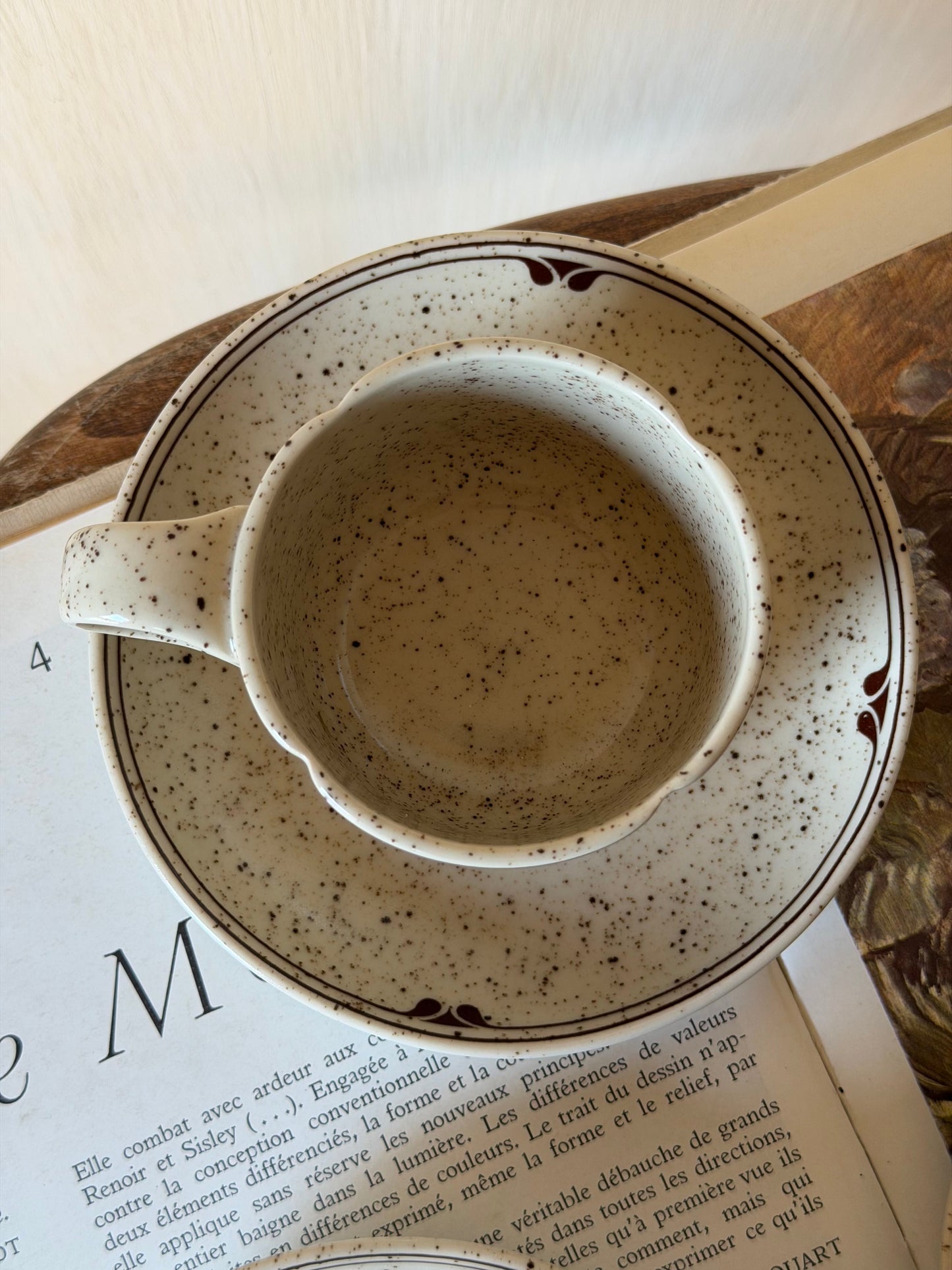 Set de canǎ și farfurie Rosenthal designer Bjørn Wiinblad-1970