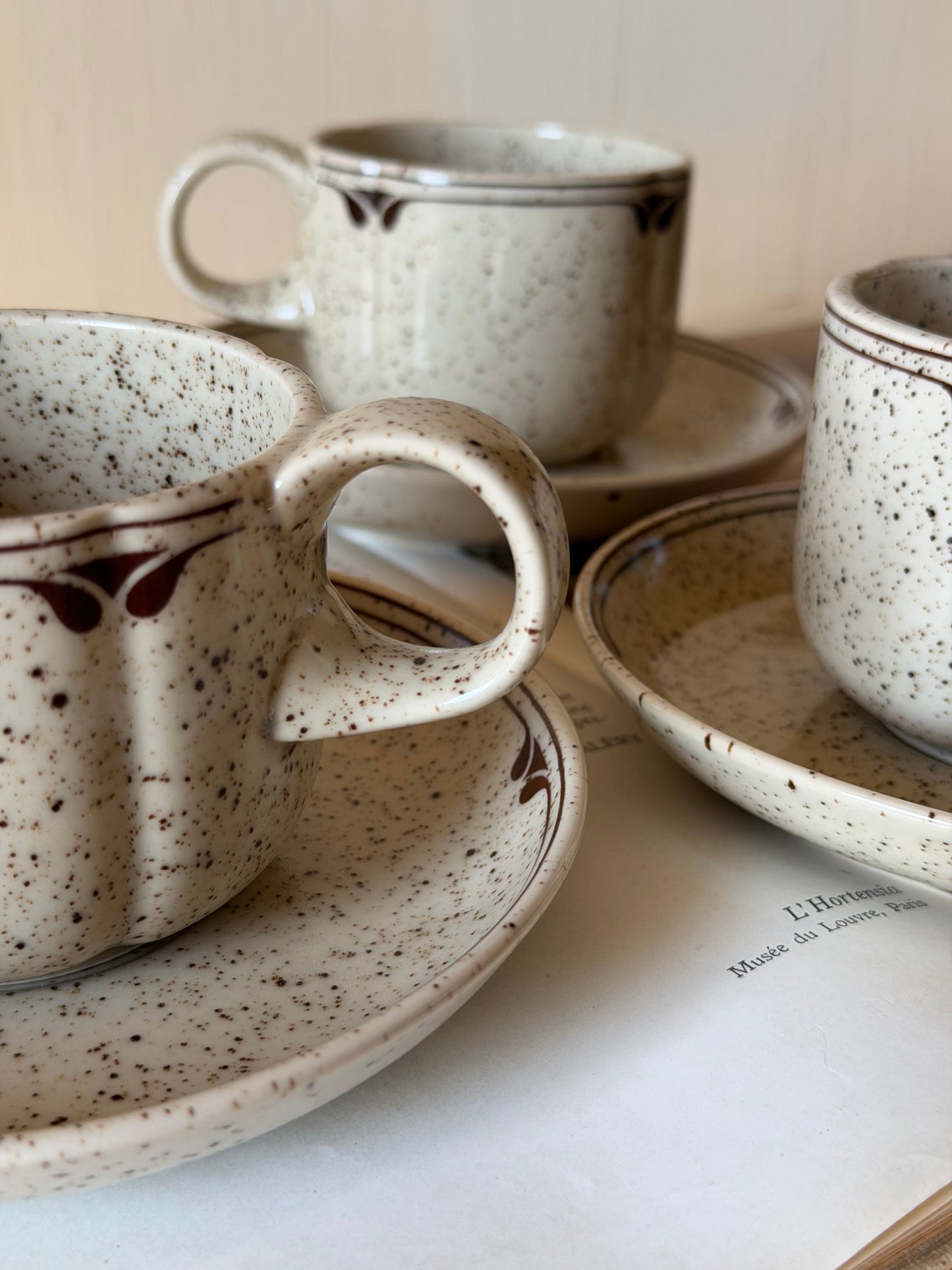 Set de canǎ și farfurie Rosenthal designer Bjørn Wiinblad-1970