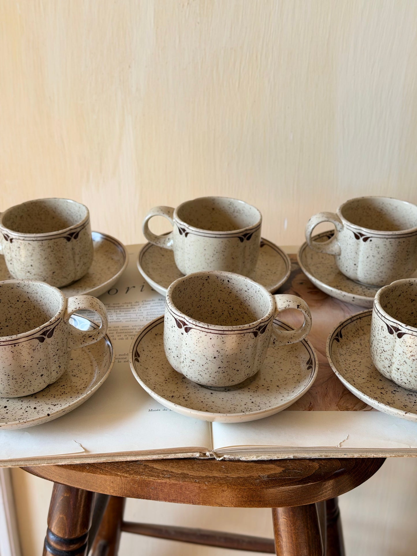 Set de canǎ și farfurie Rosenthal designer Bjørn Wiinblad-1970