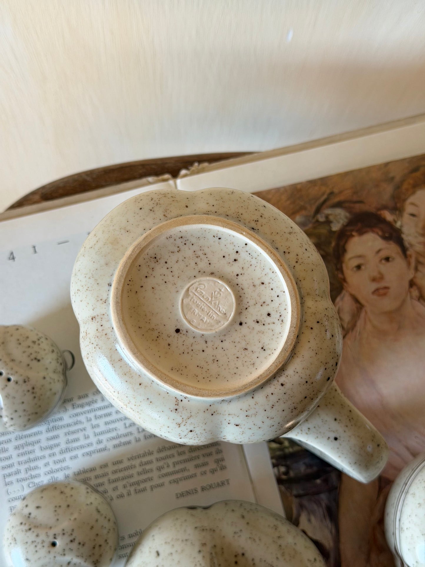 Set de ceai 5 piese din ceramicǎ Rosenthal designer Bjørn Wiinbad-1970