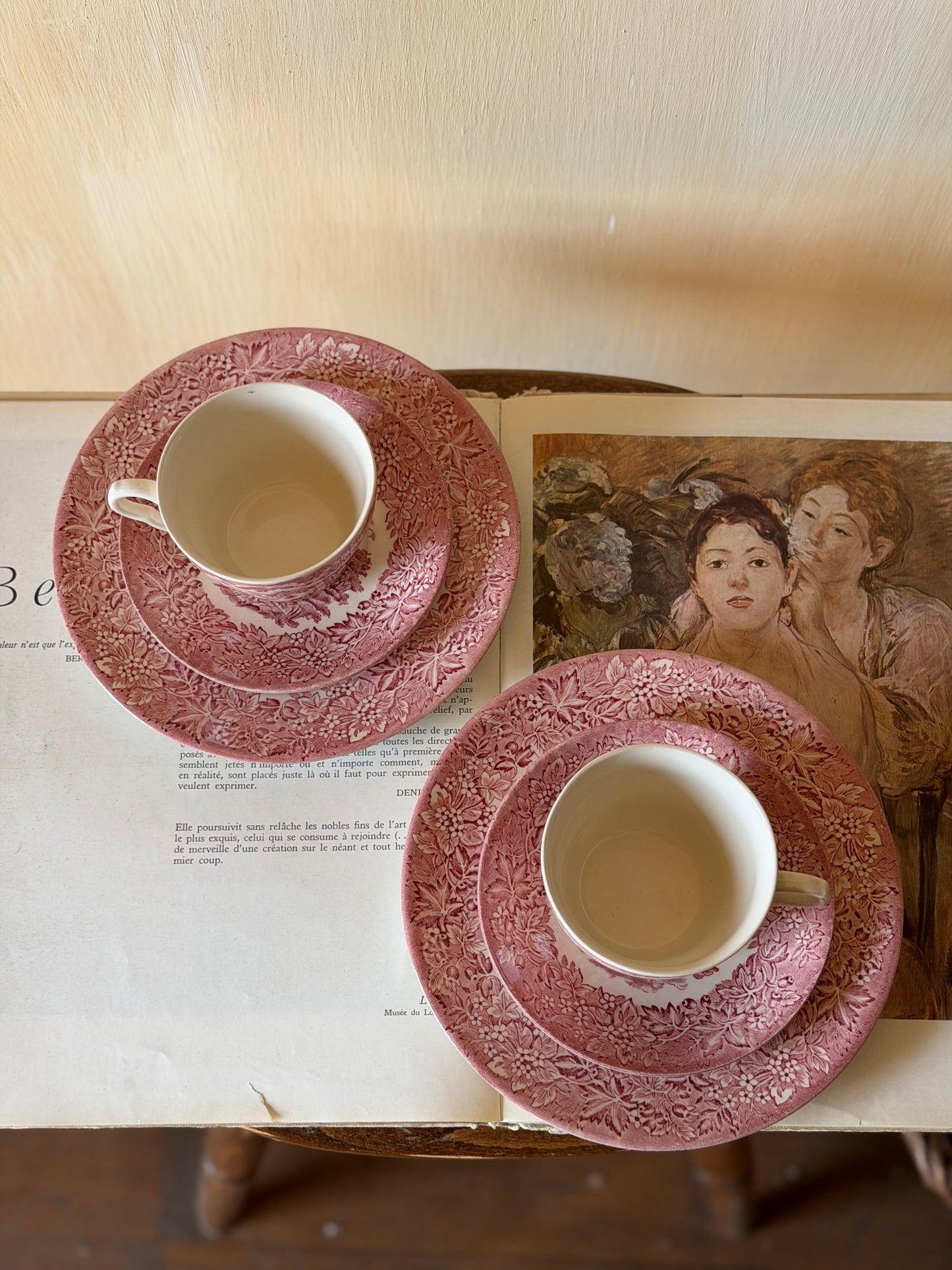 Trio cafea/ceai "English Ironstone Tableware"