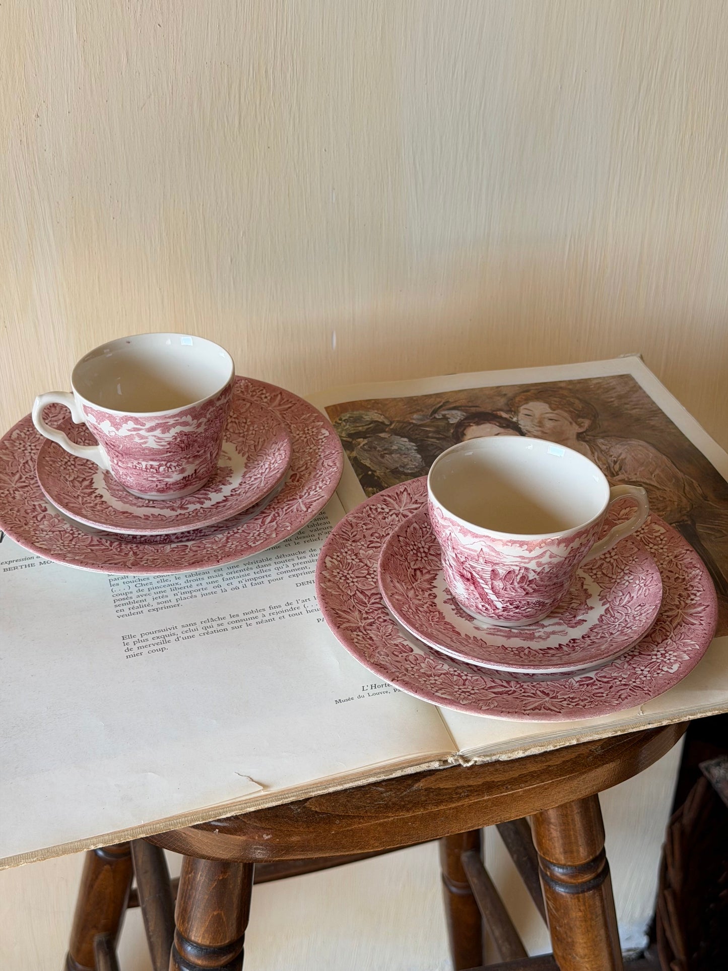 Trio cafea/ceai "English Ironstone Tableware"