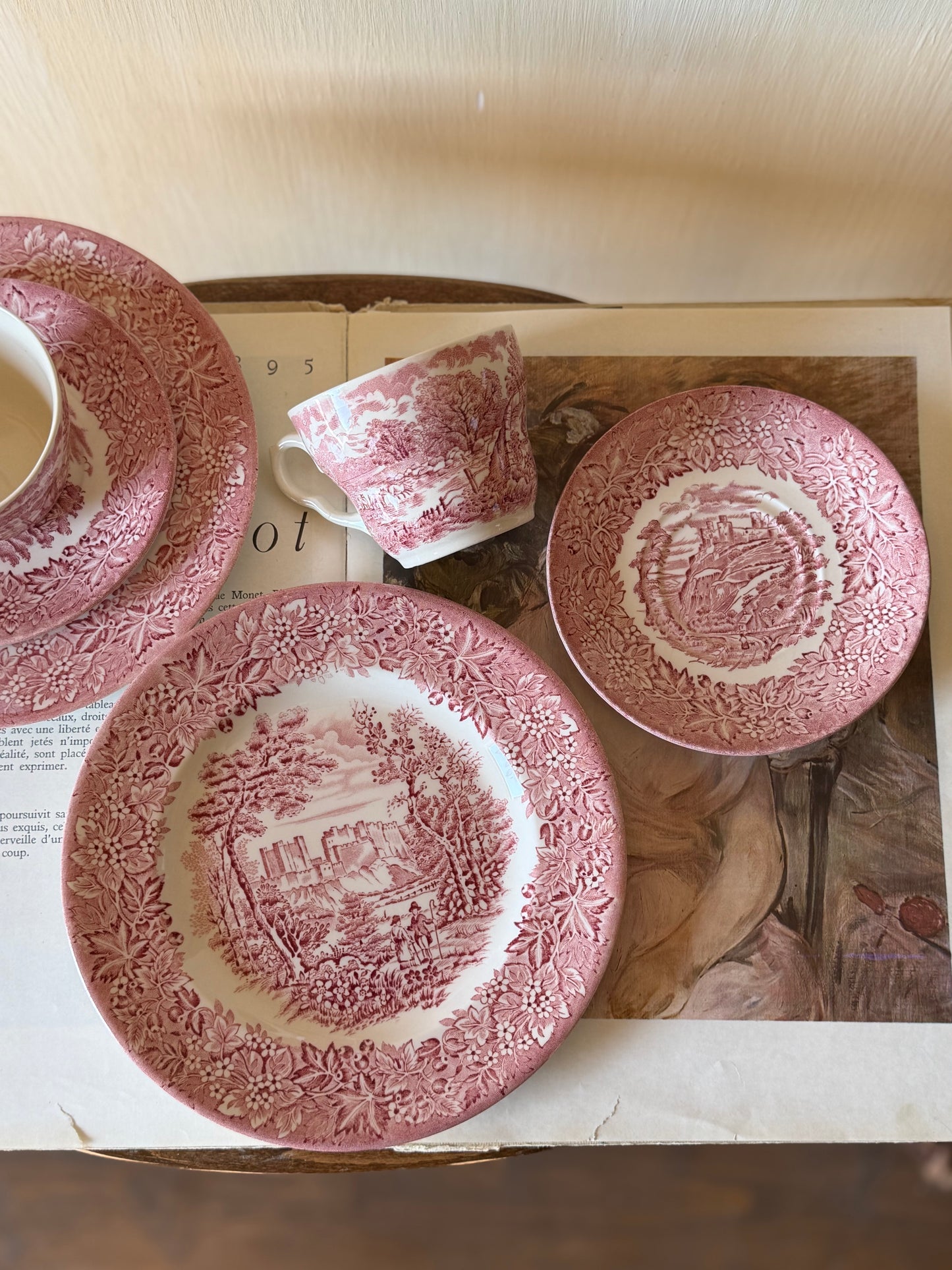 Trio cafea/ceai "English Ironstone Tableware"