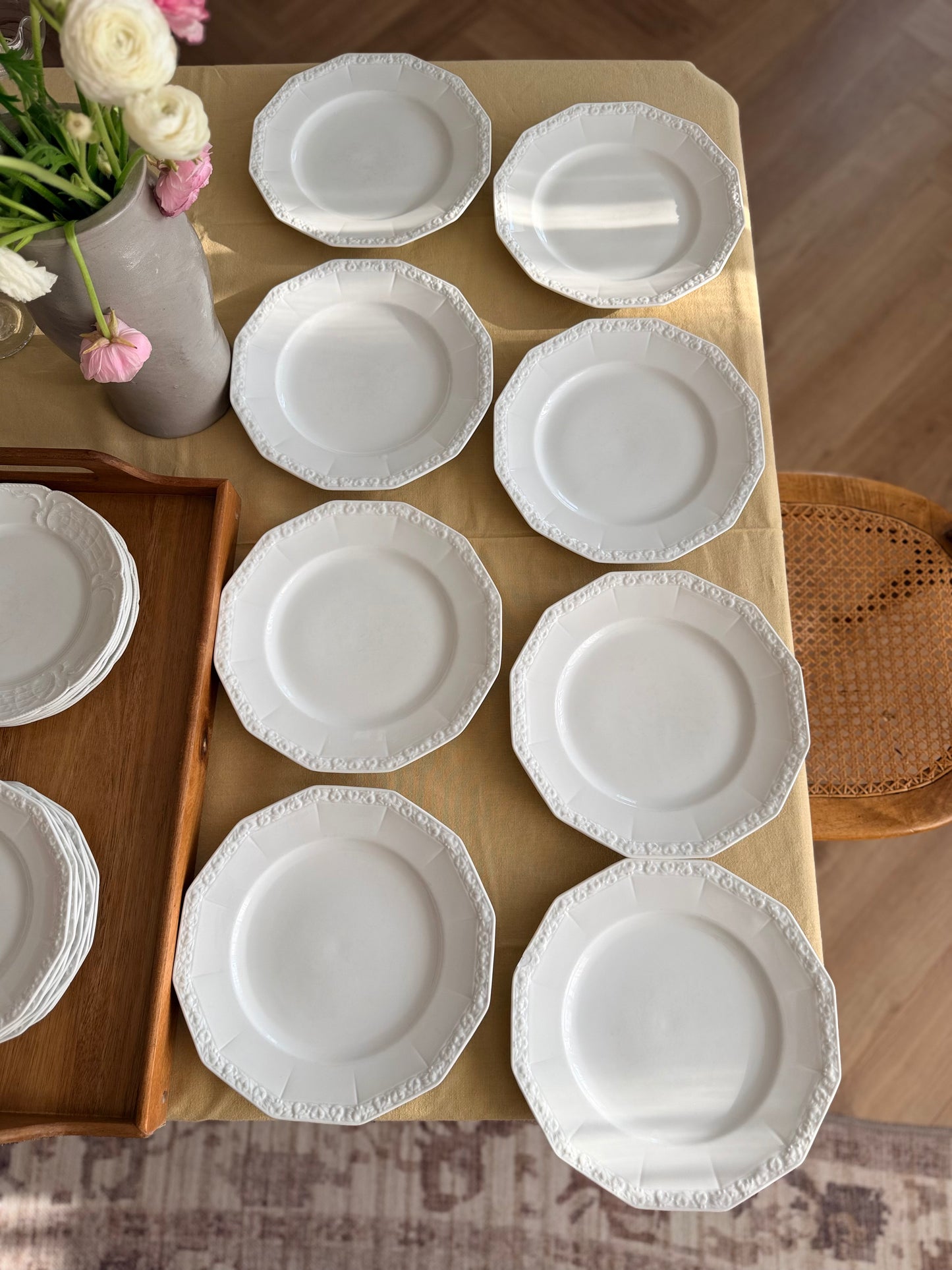 Farfurie mare pentru cinǎ din porțelan Rosenthal Maria