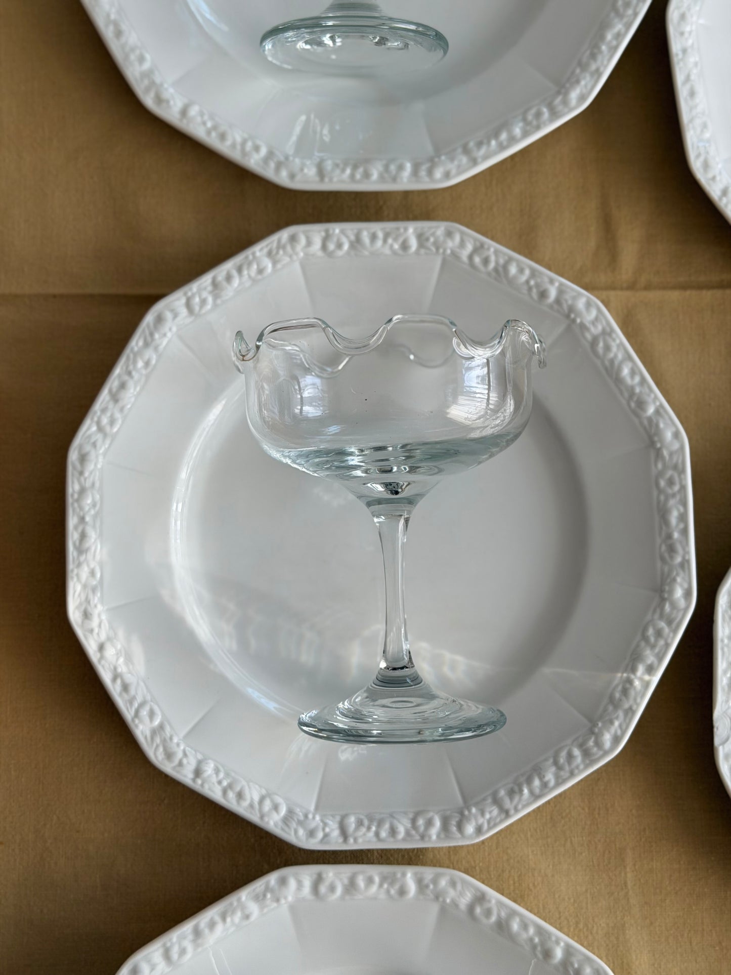 Farfurie mare pentru cinǎ din porțelan Rosenthal Maria