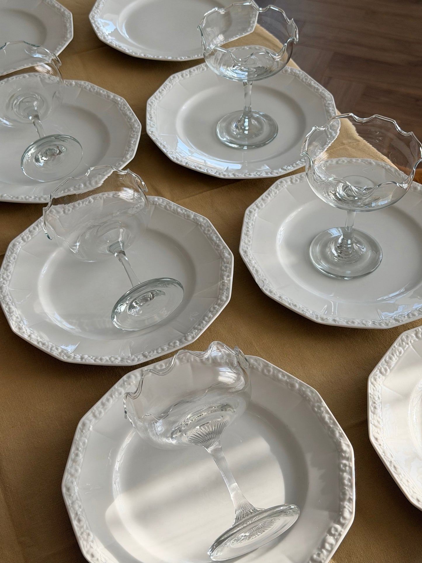 Farfurie mare pentru cinǎ din porțelan Rosenthal Maria