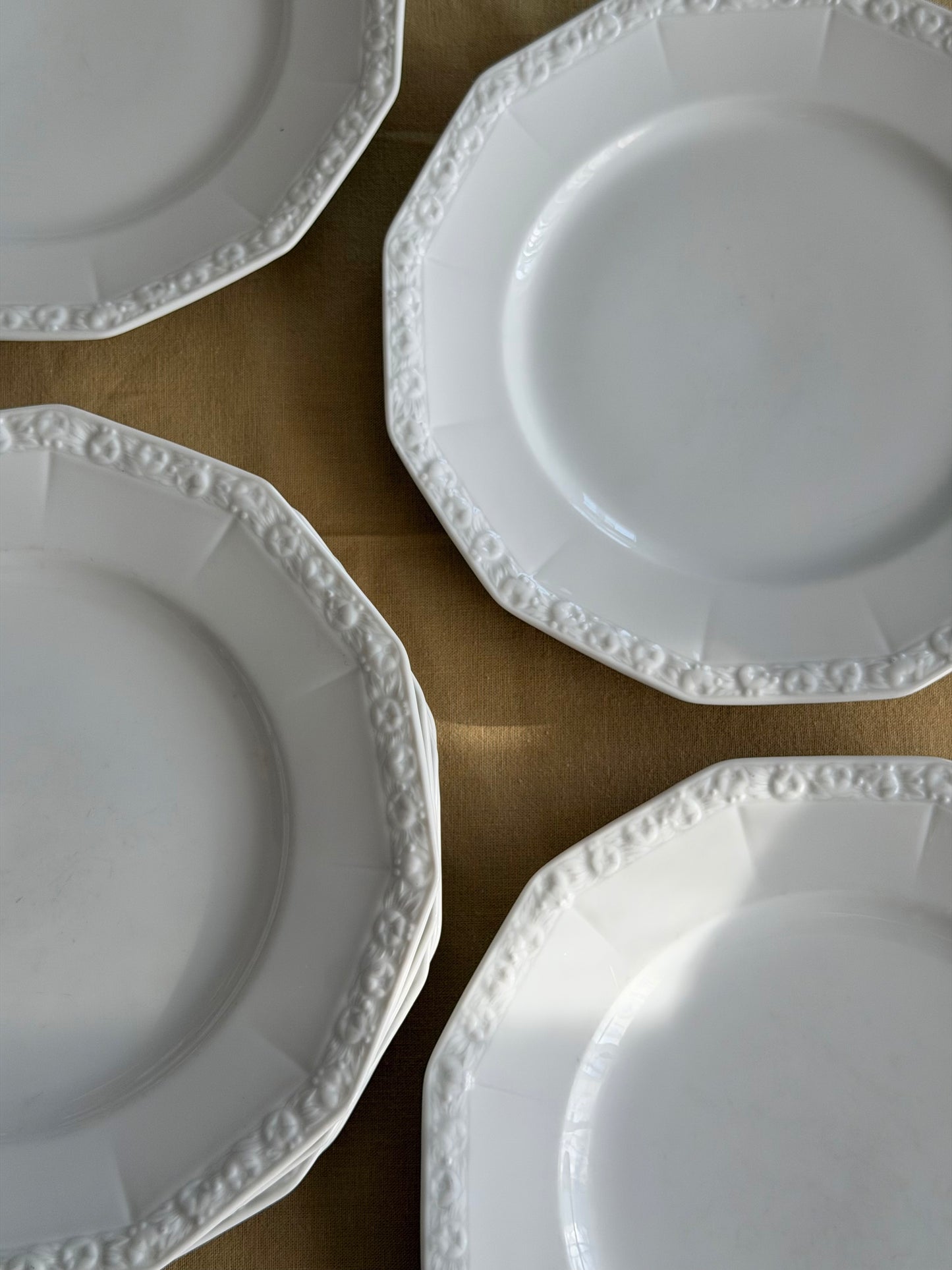 Farfurie medie Rosenthal Maria din porțelan alb