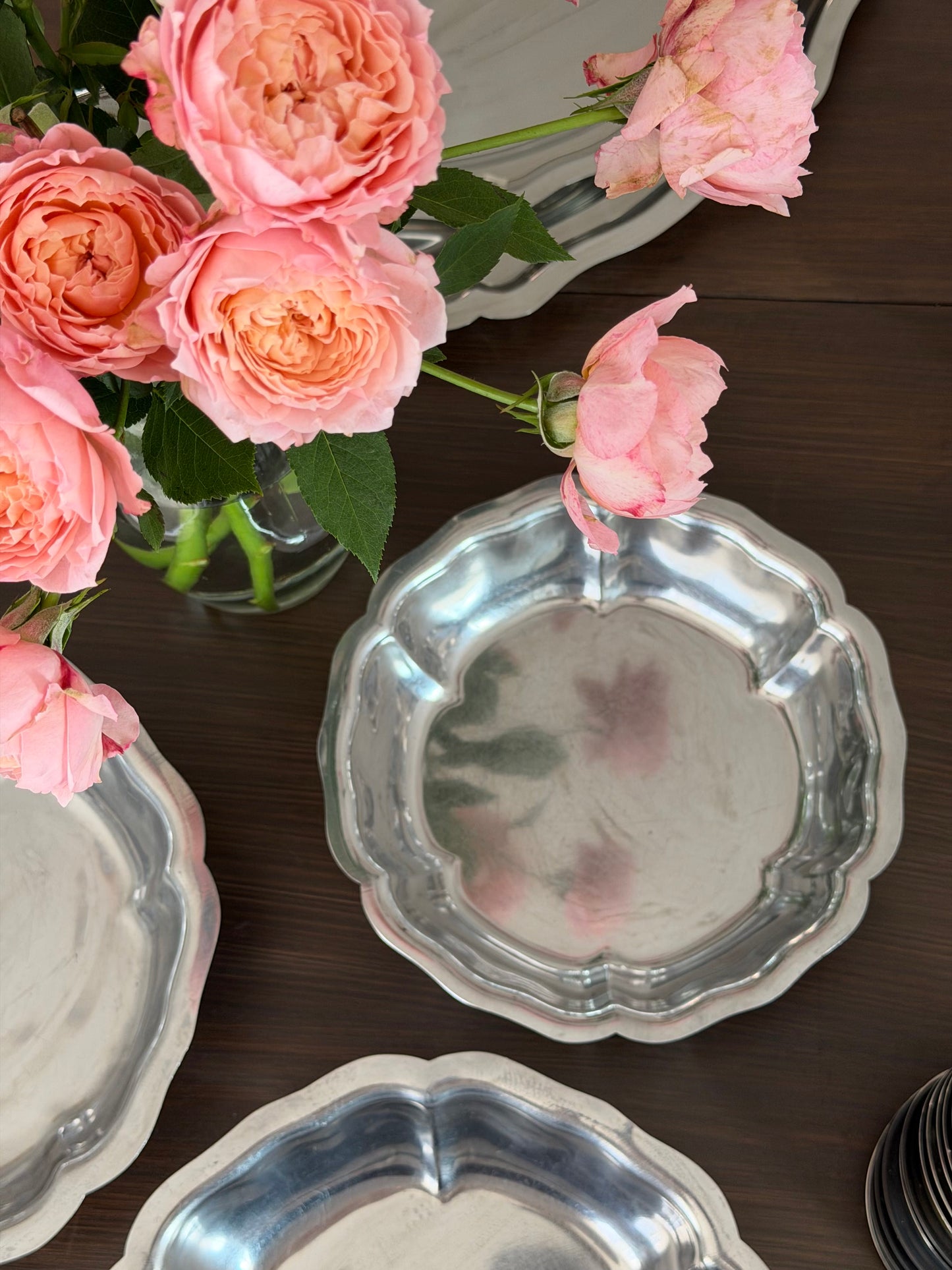 Diverse salatiere/fructiere vintage adânci din inox