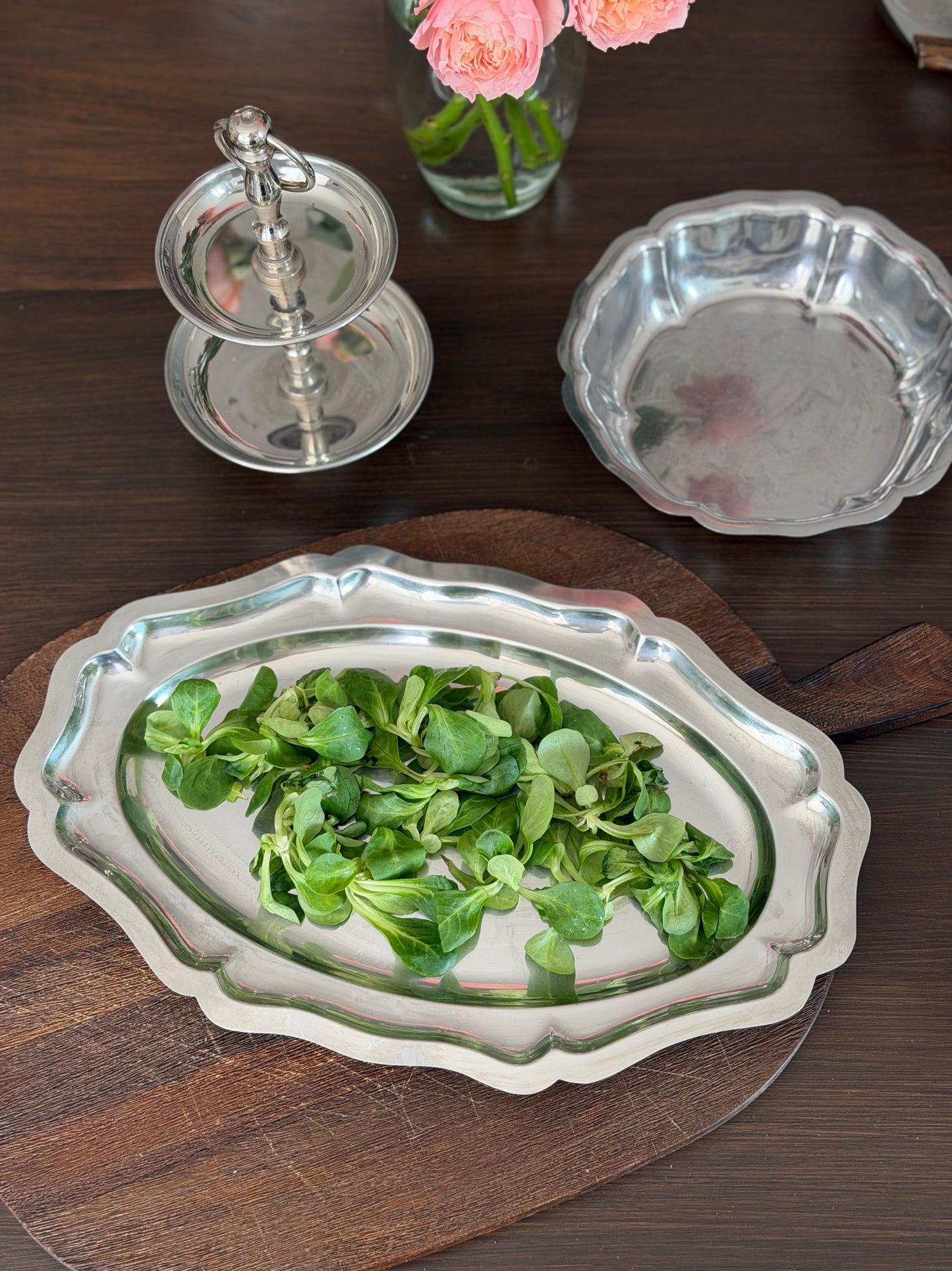 Diverse tǎvi italiene slim pentru servire din inox