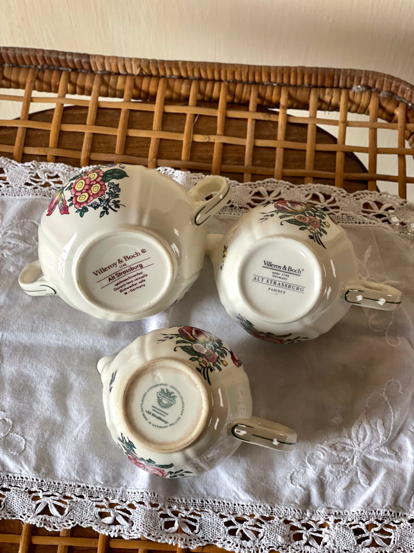 Latiere și zaharniță Villeroy&Boch-Alt Strassburg